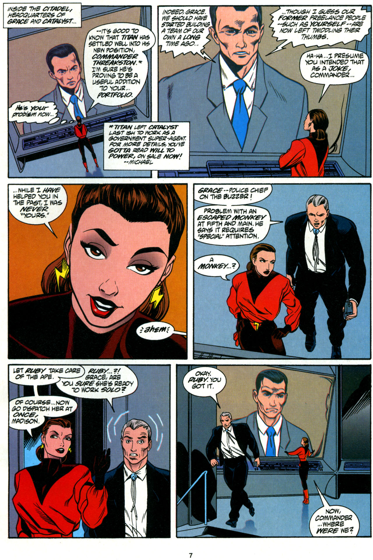 Read online Catalyst: Agents of Change comic -  Issue #5 - 8