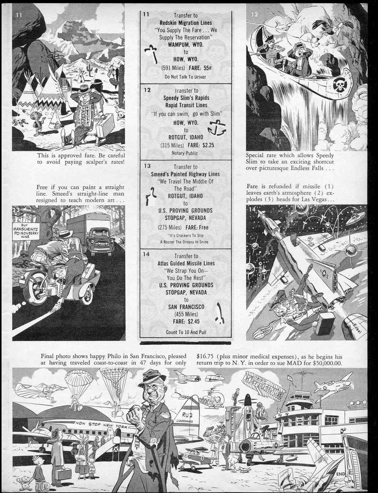 Read online MAD comic -  Issue #40 - 43