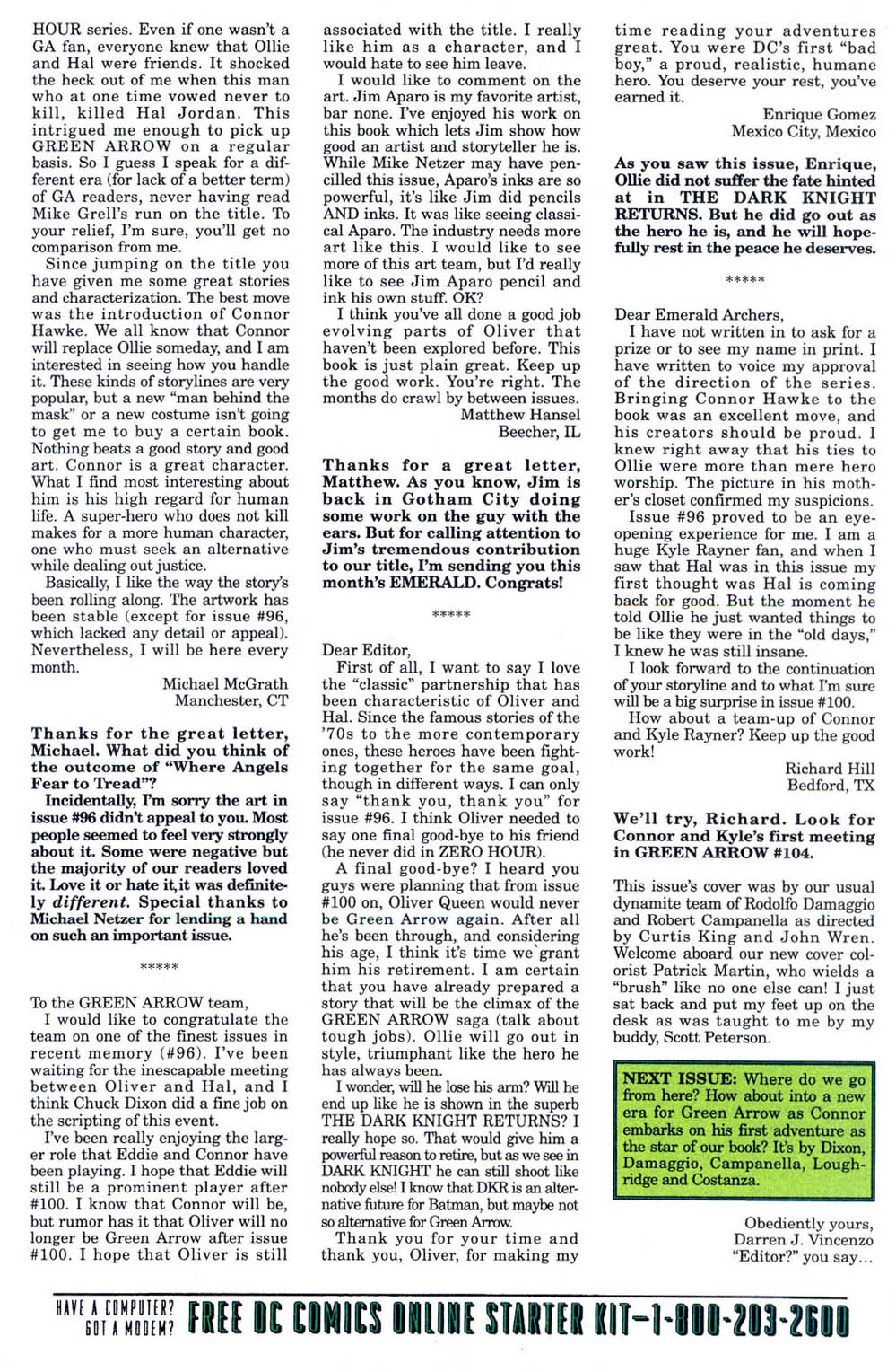 Read online Green Arrow (1988) comic -  Issue #101 - 25