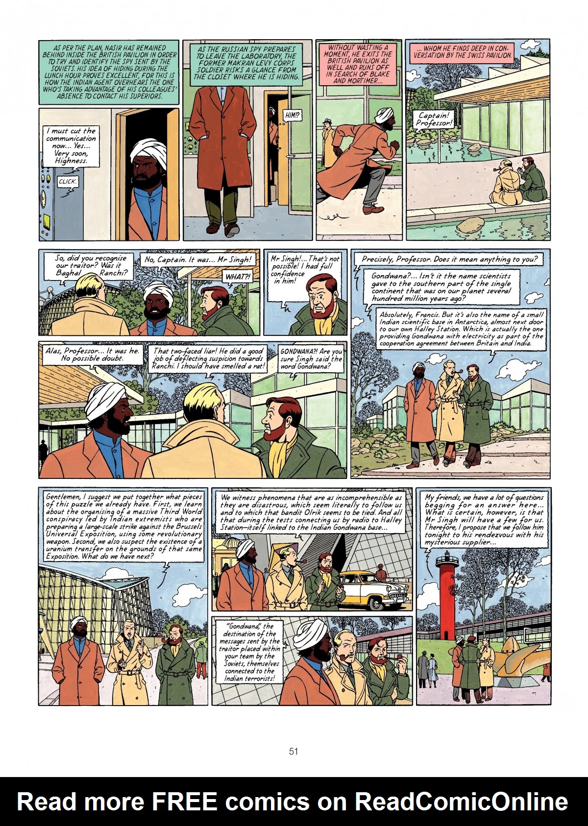 Read online Blake & Mortimer comic -  Issue #9 - 53