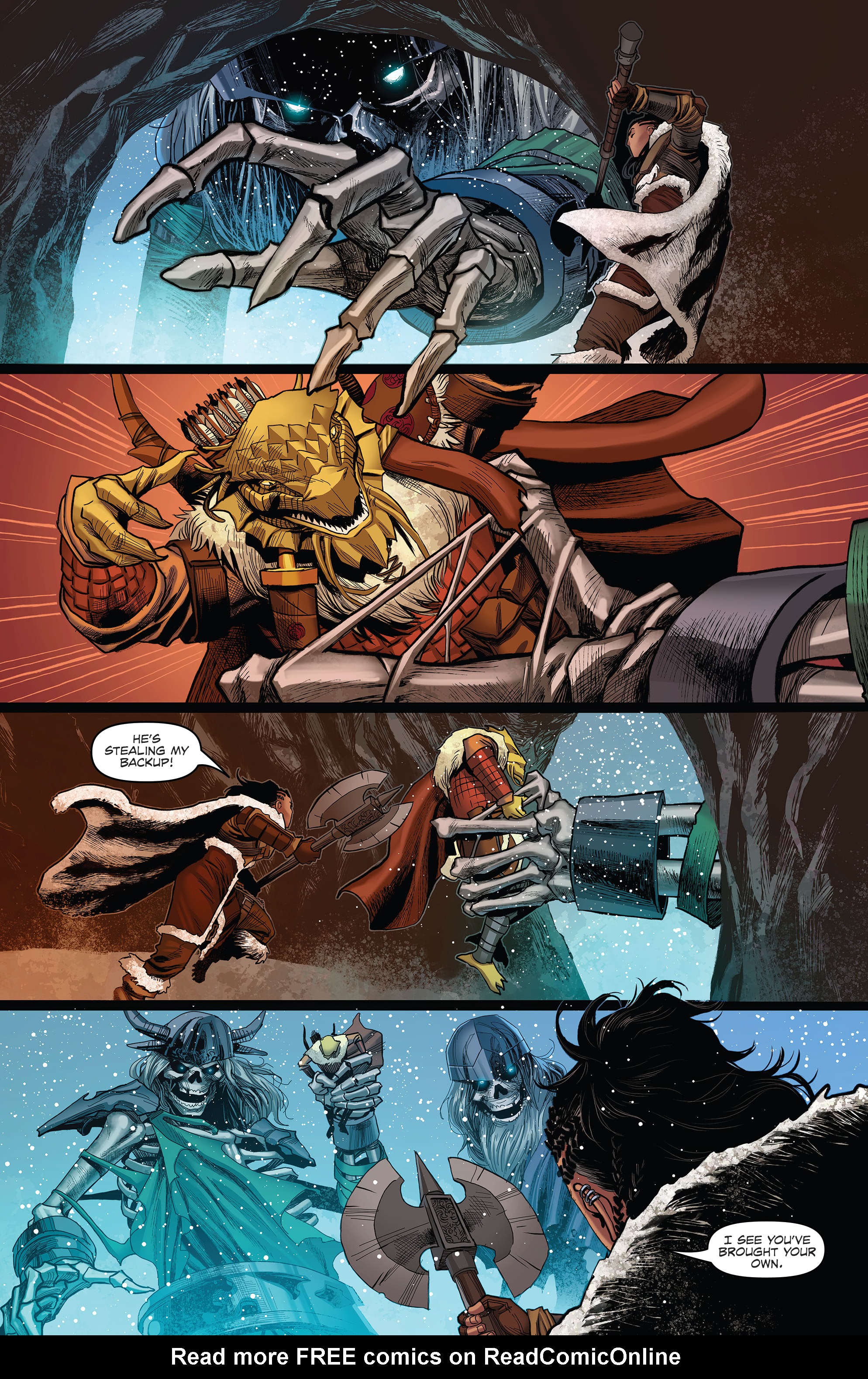 Read online Dungeons & Dragons: At the Spine of the World comic -  Issue #2 - 12