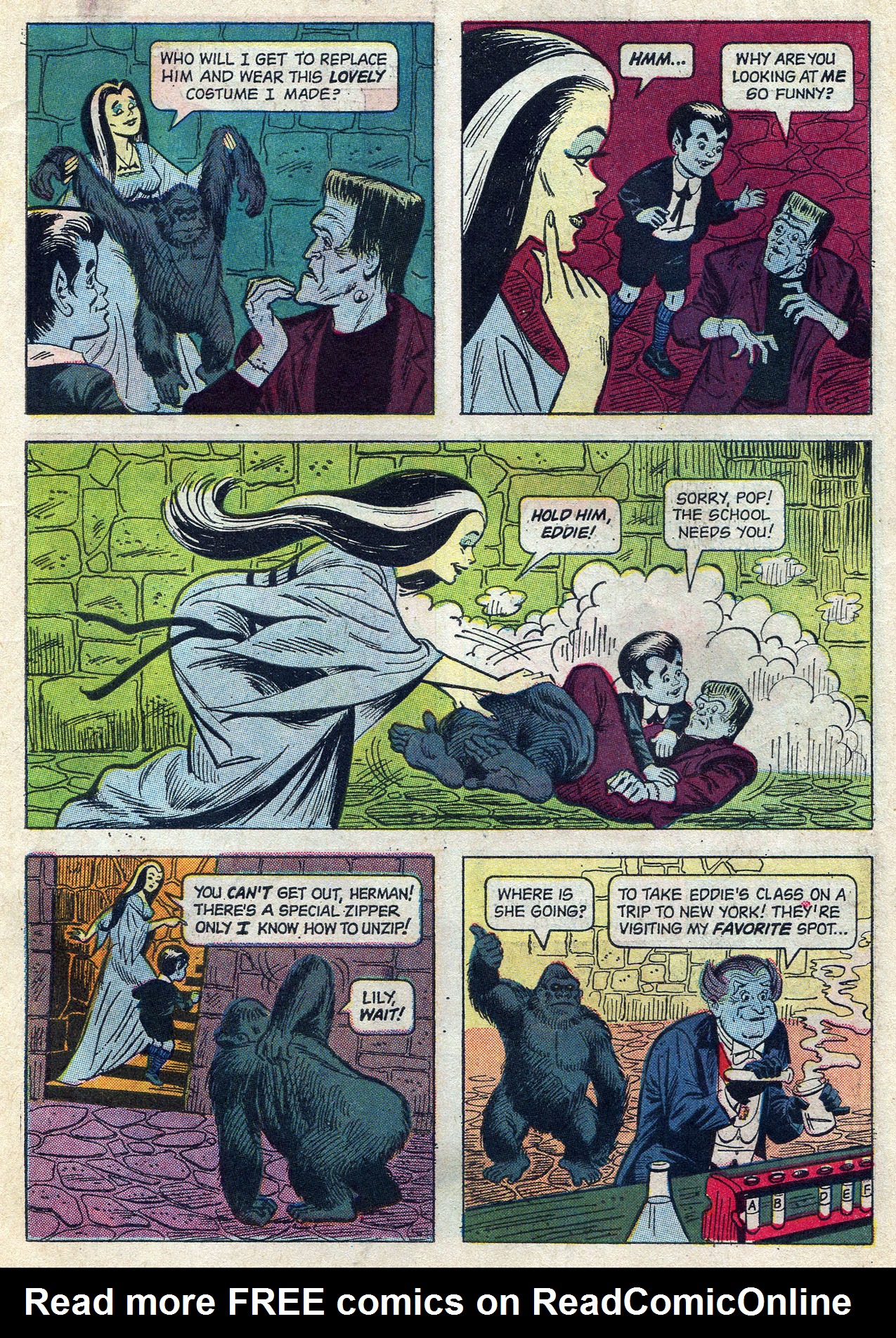 Read online The Munsters comic -  Issue #8 - 7