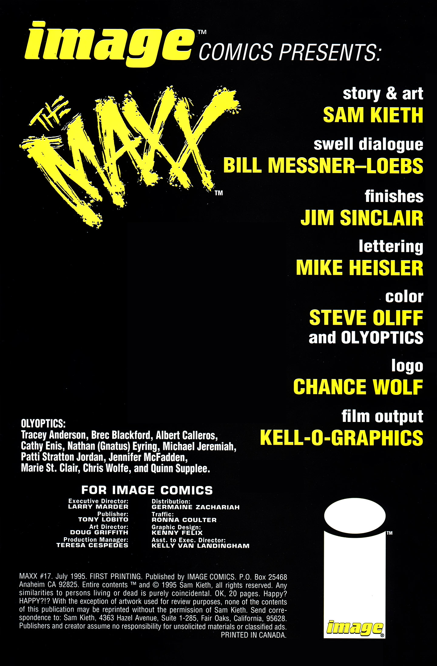 Read online The Maxx (1993) comic -  Issue #17 - 2