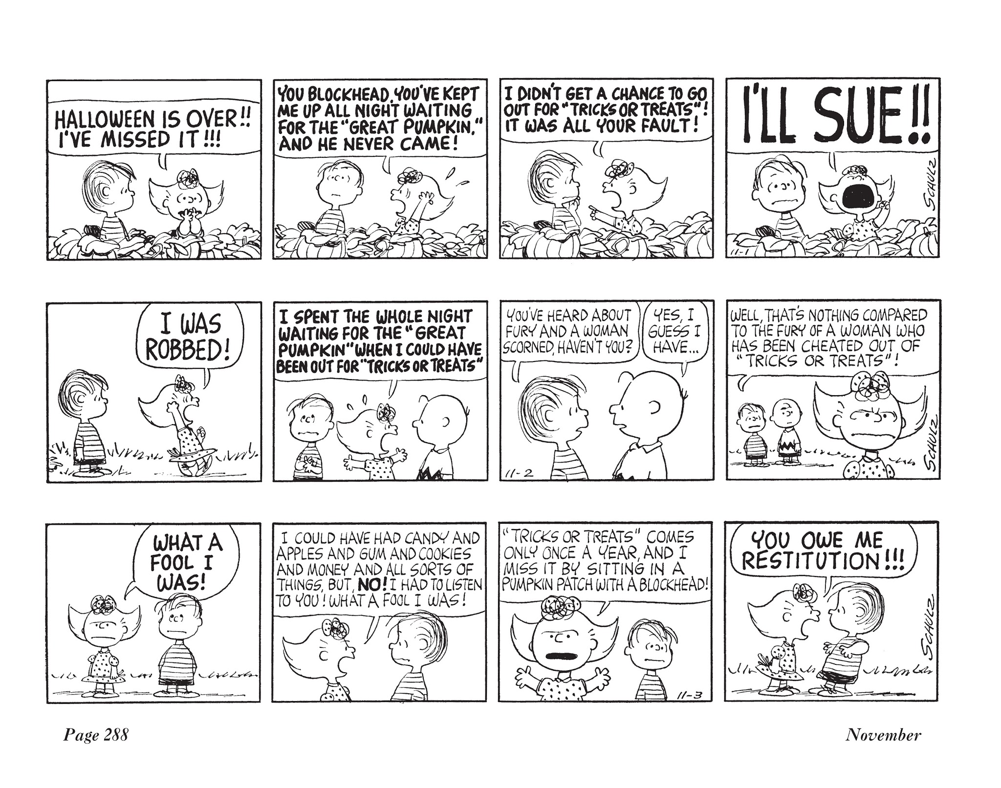 Read online The Complete Peanuts comic -  Issue # TPB 6 - 303
