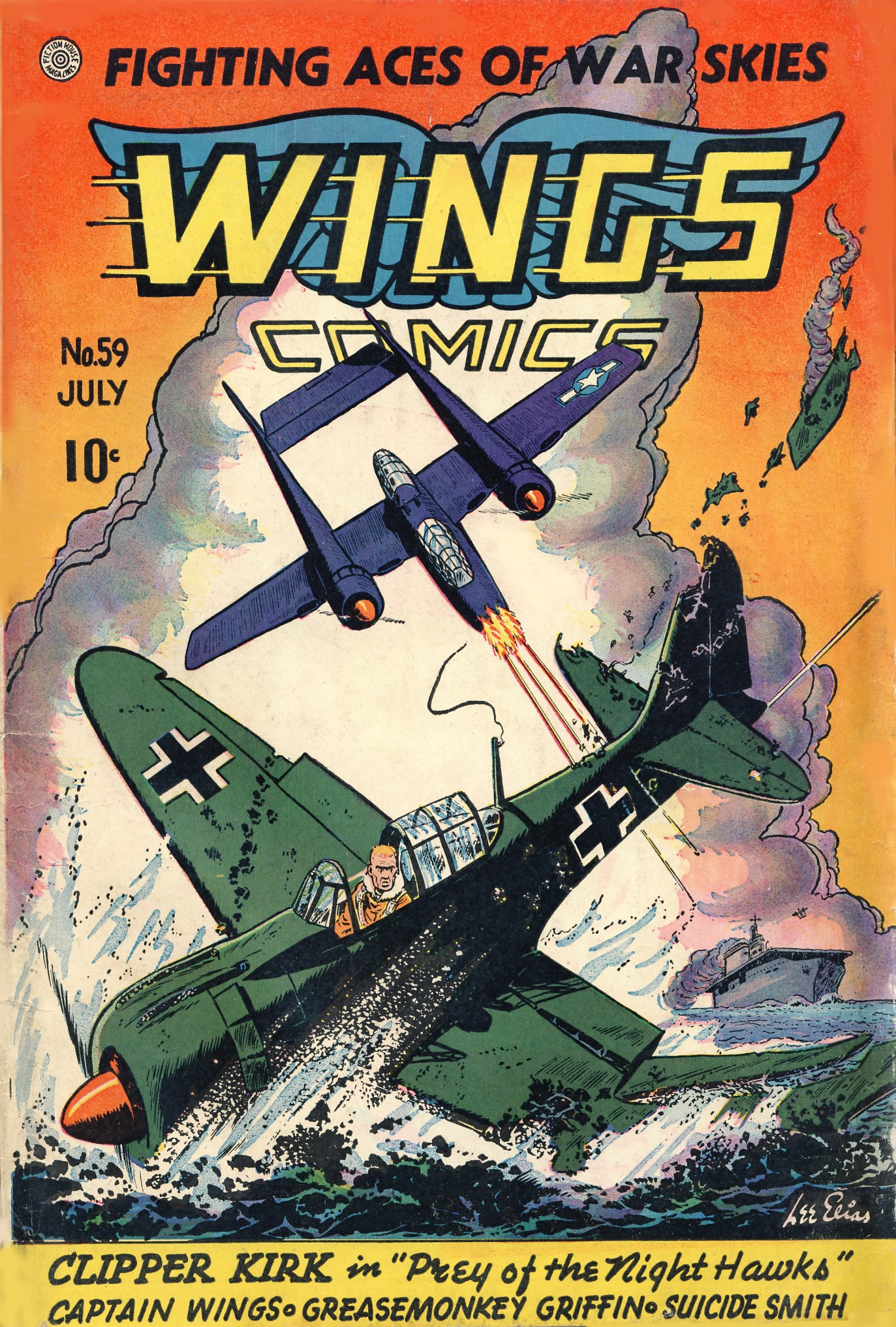 Read online Wings Comics comic -  Issue #59 - 1