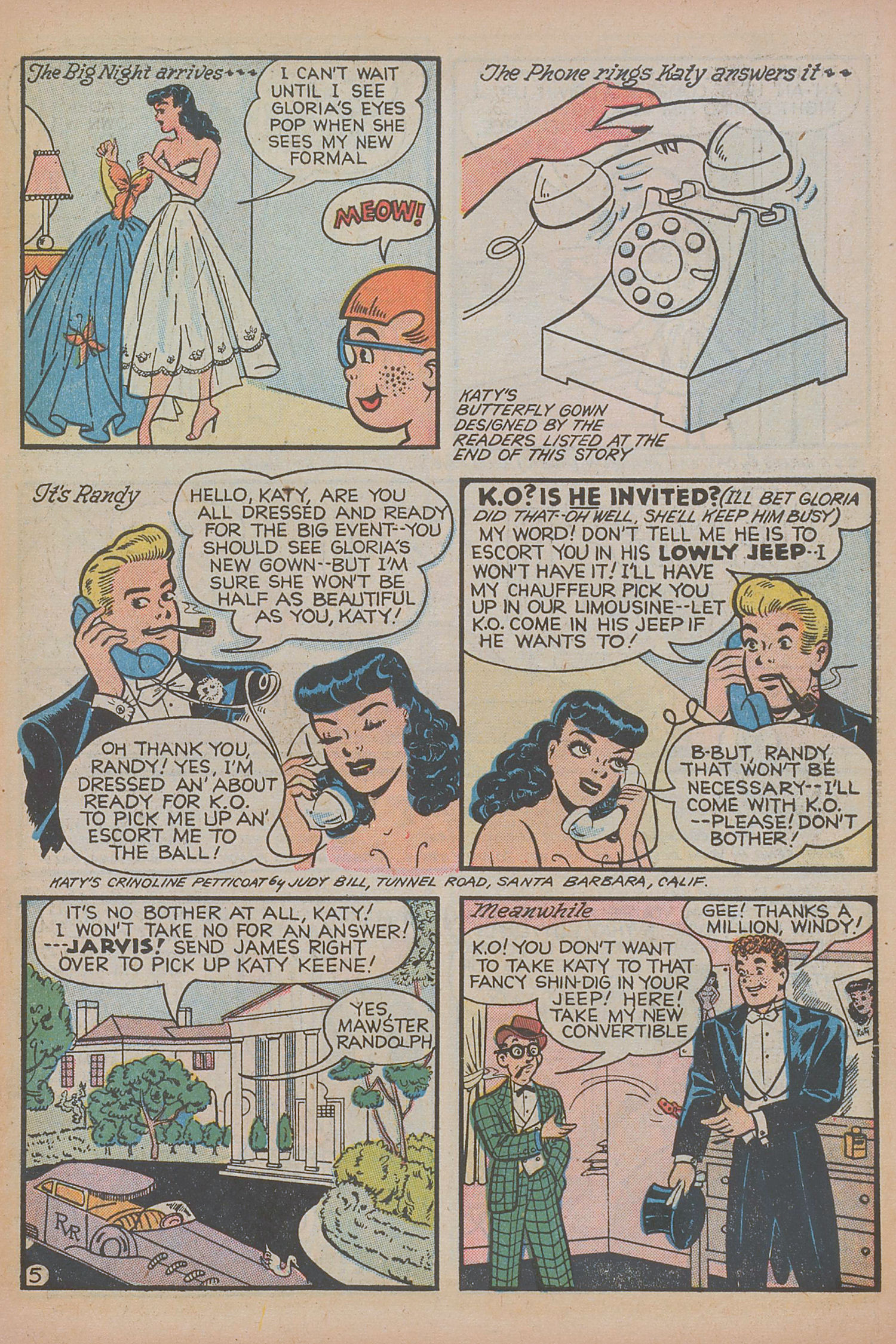 Read online Katy Keene (1949) comic -  Issue #9 - 7