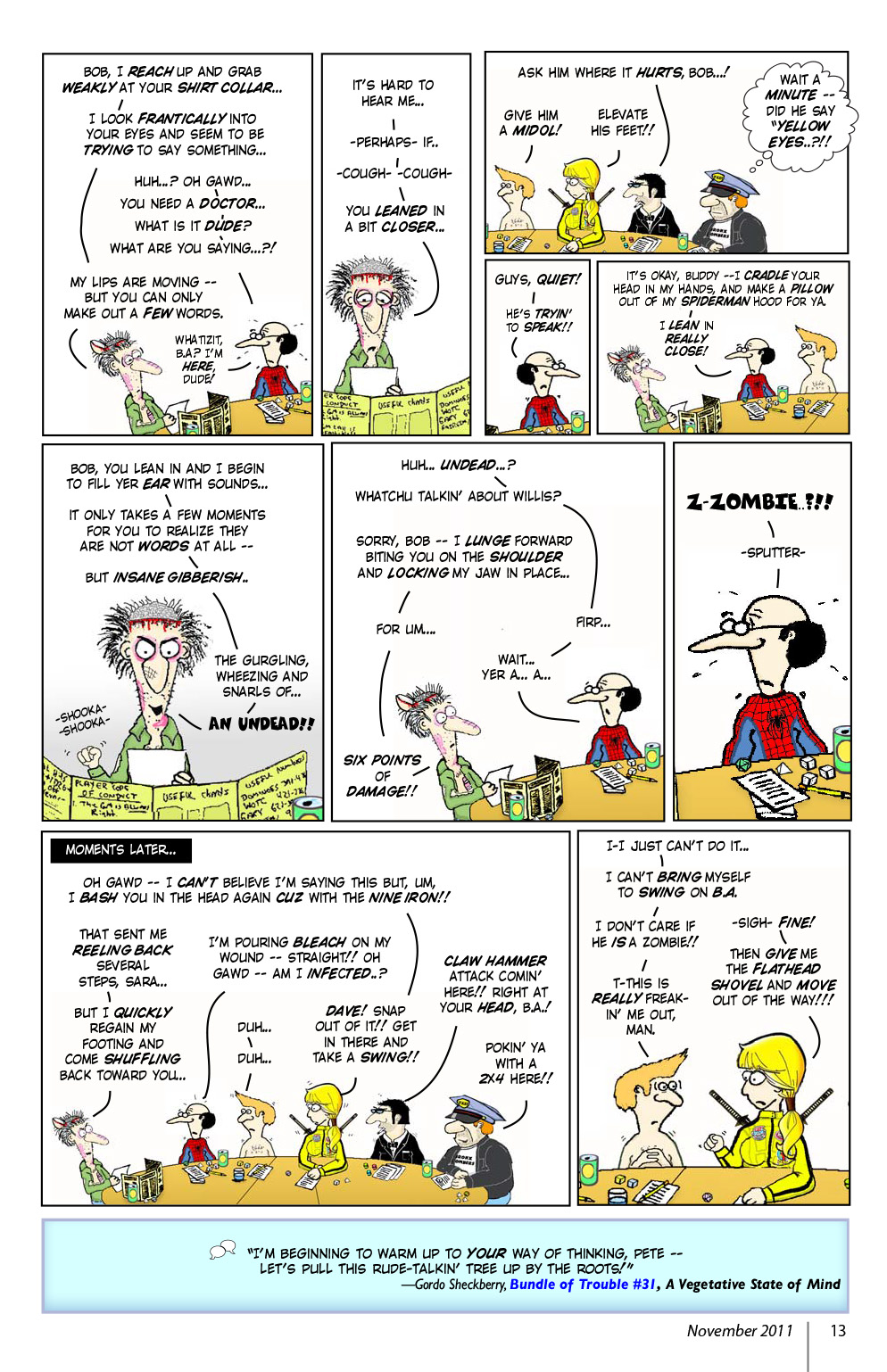 Read online Knights of the Dinner Table comic -  Issue #181 - 15