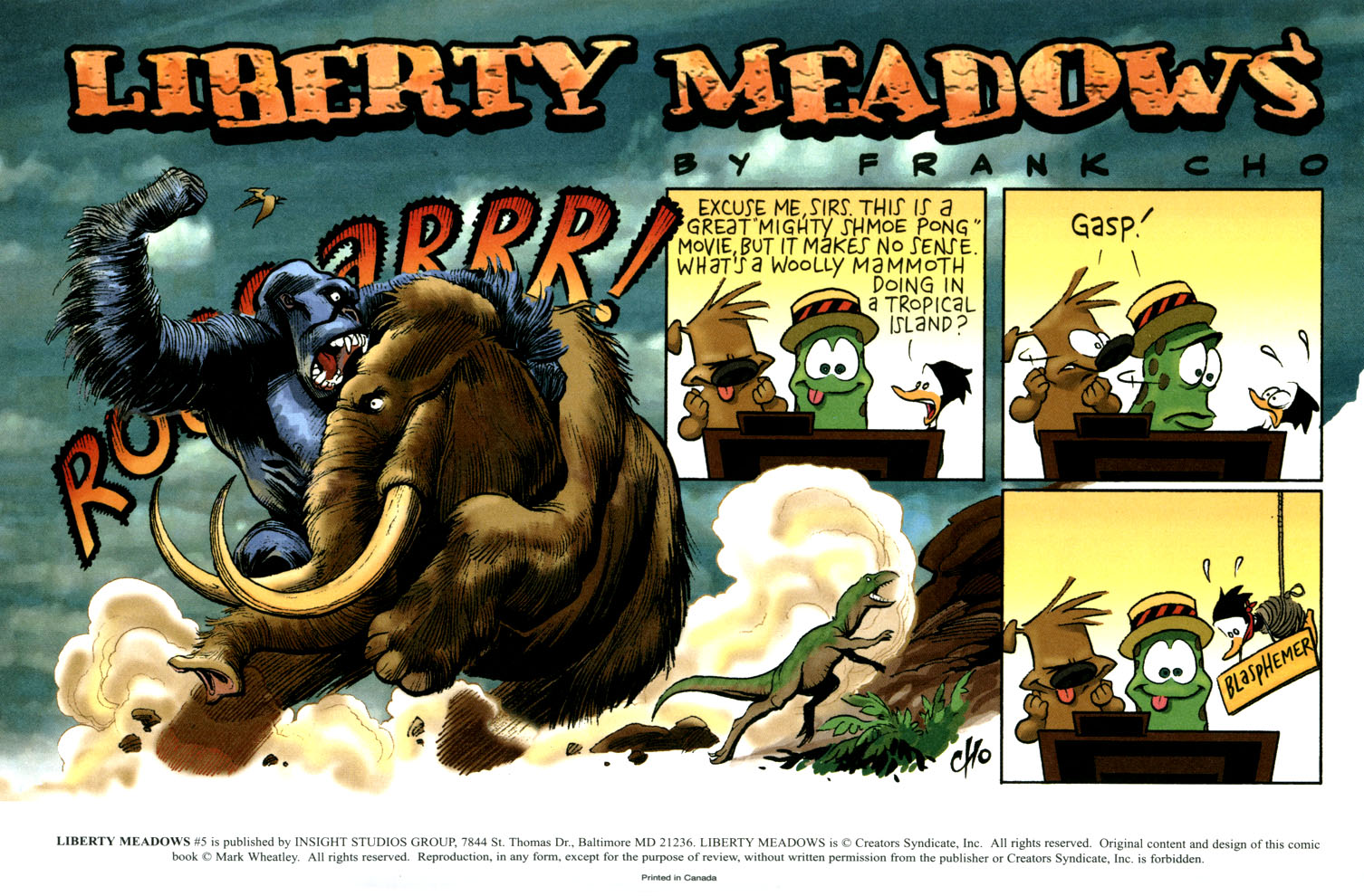 Read online Liberty Meadows comic -  Issue #5 - 2