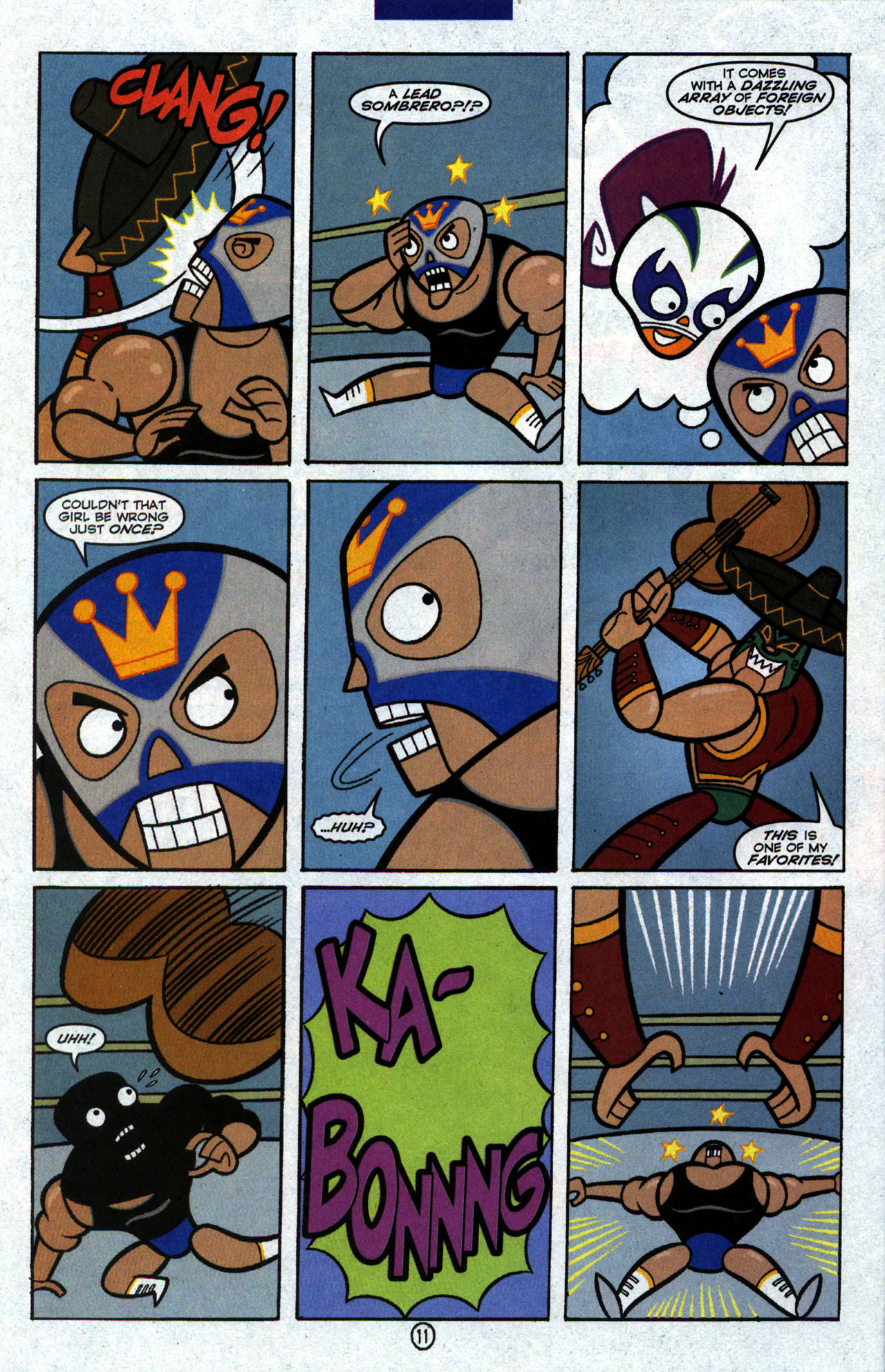 Read online Mucha Lucha comic -  Issue #1 - 12