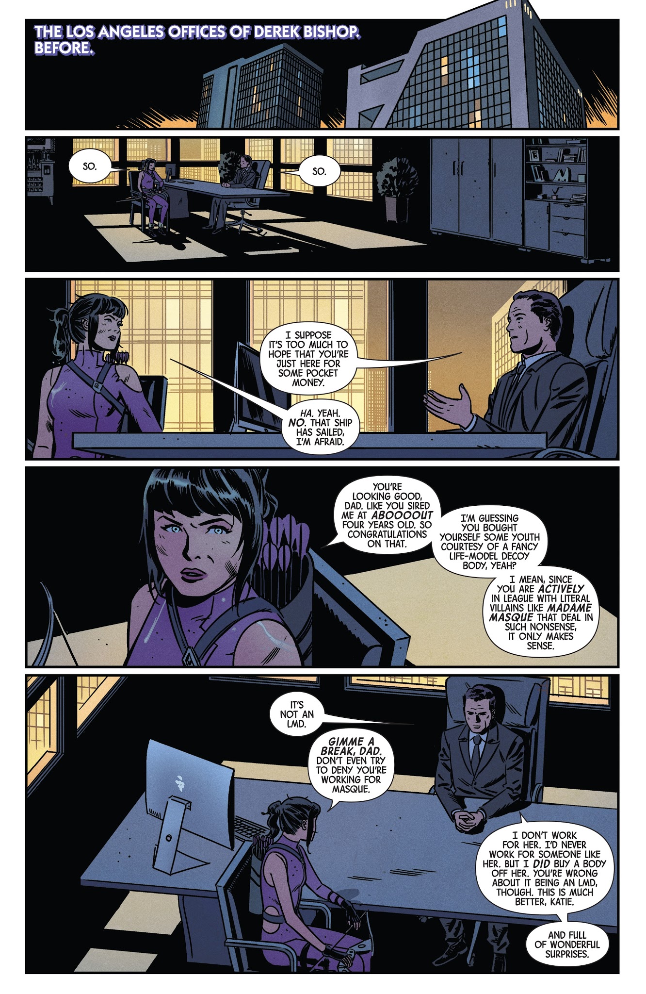 Read online Hawkeye (2016) comic -  Issue #8 - 2