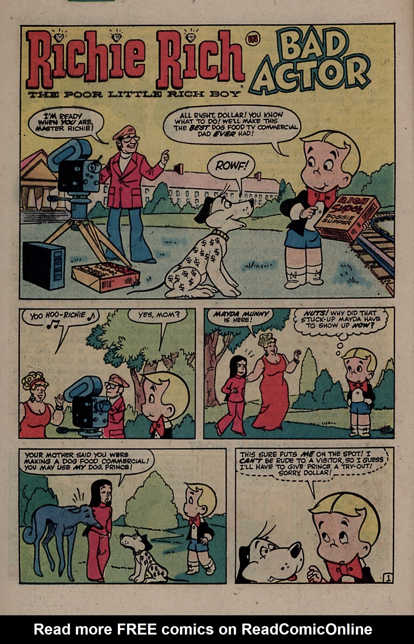 Read online Richie Rich & Dollar the Dog comic -  Issue #16 - 27