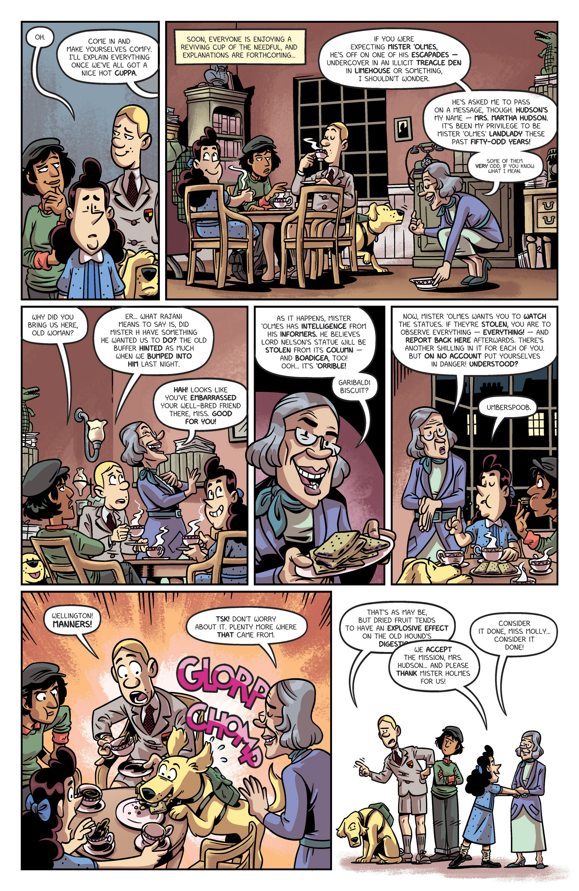 Read online The Baker Street Peculiars comic -  Issue #2 - 11