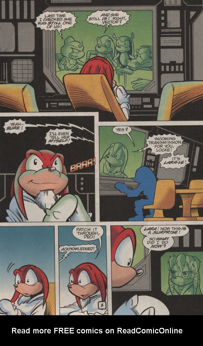 Read online Knuckles the Echidna comic -  Issue #28 - 13