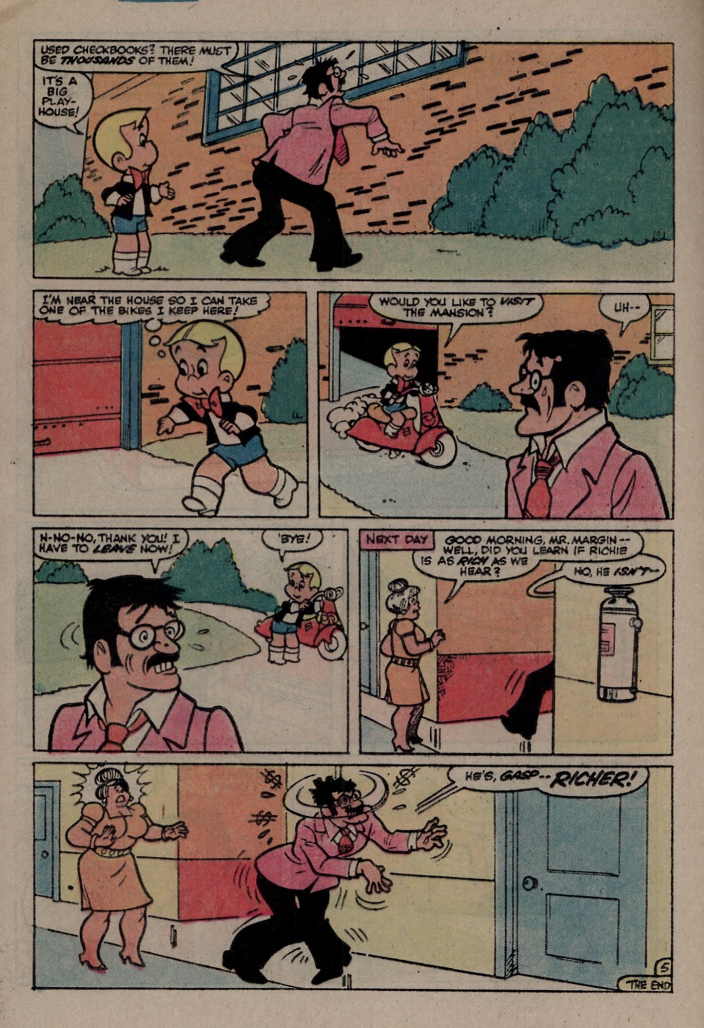 Read online Richie Rich & Dollar the Dog comic -  Issue #24 - 32
