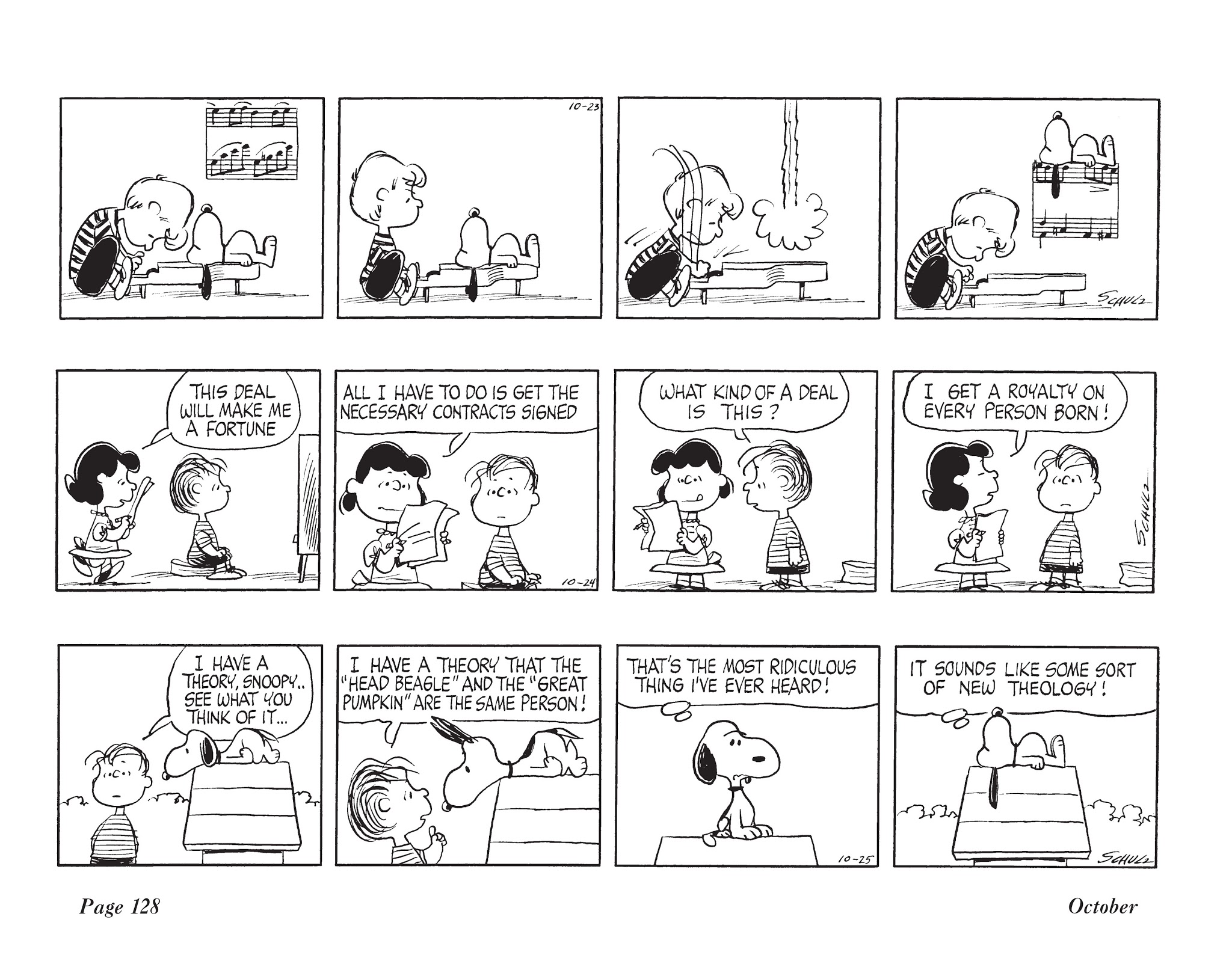 Read online The Complete Peanuts comic -  Issue # TPB 10 - 141