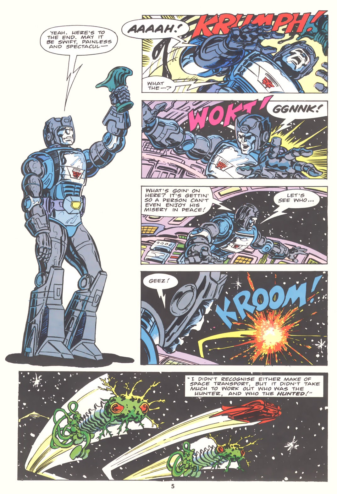 Read online The Transformers (UK) comic -  Issue #132 - 5