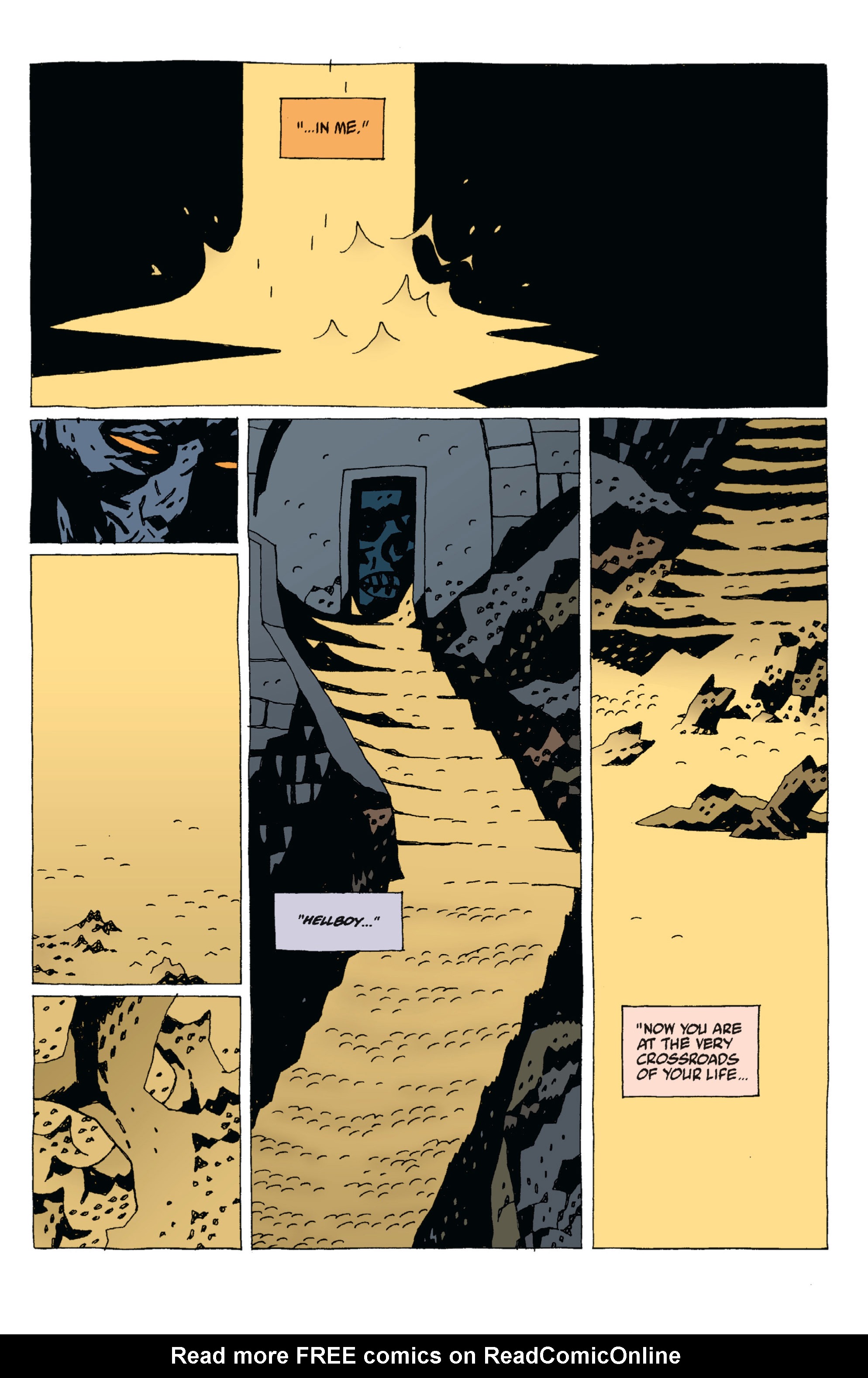 Read online Hellboy comic -  Issue #6 - 83