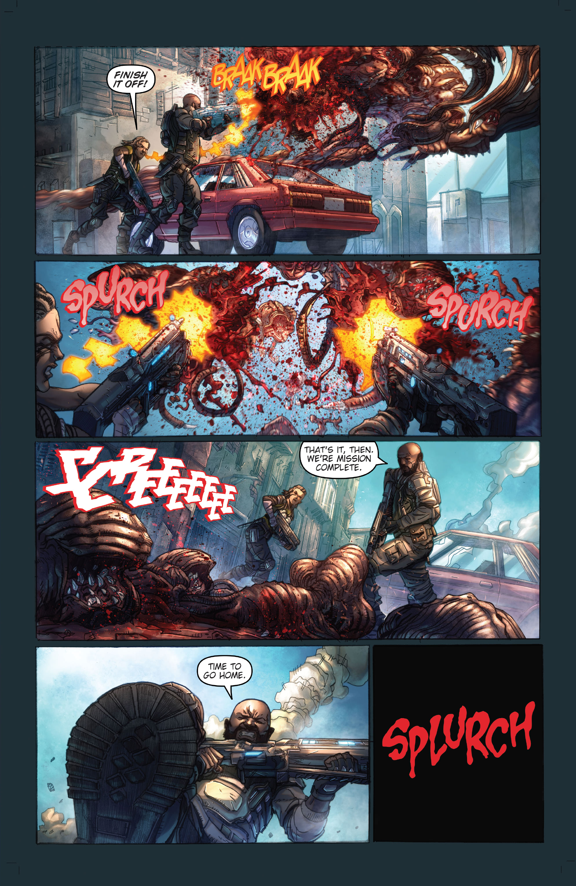 Read online Gears of War: Hivebusters comic -  Issue #5 - 18