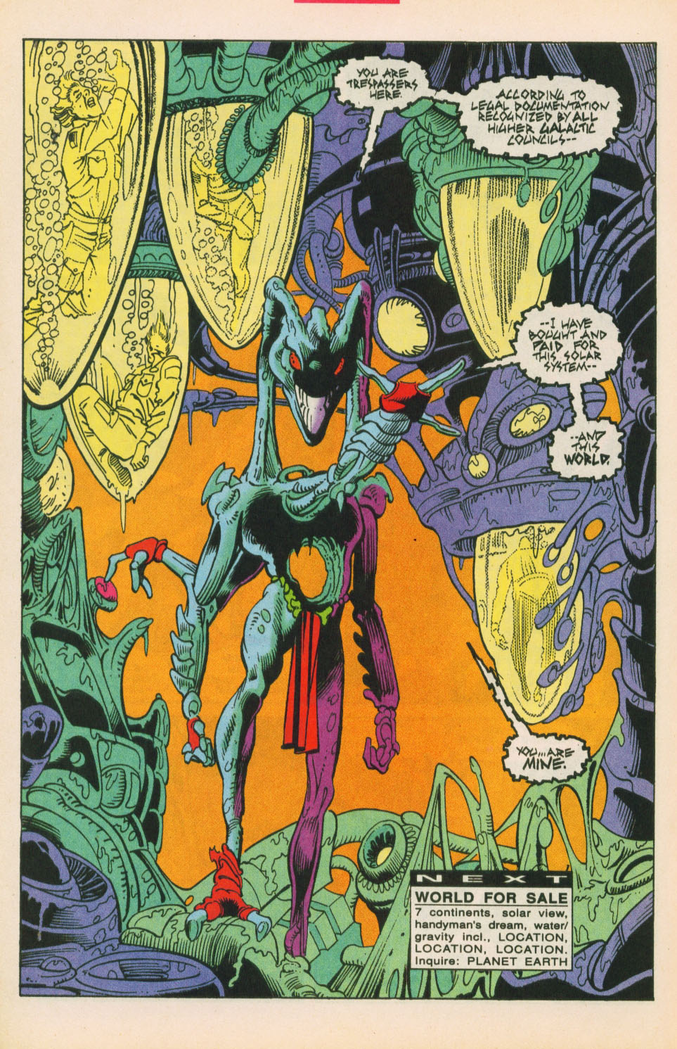 Read online Justice League America comic -  Issue #67 - 23