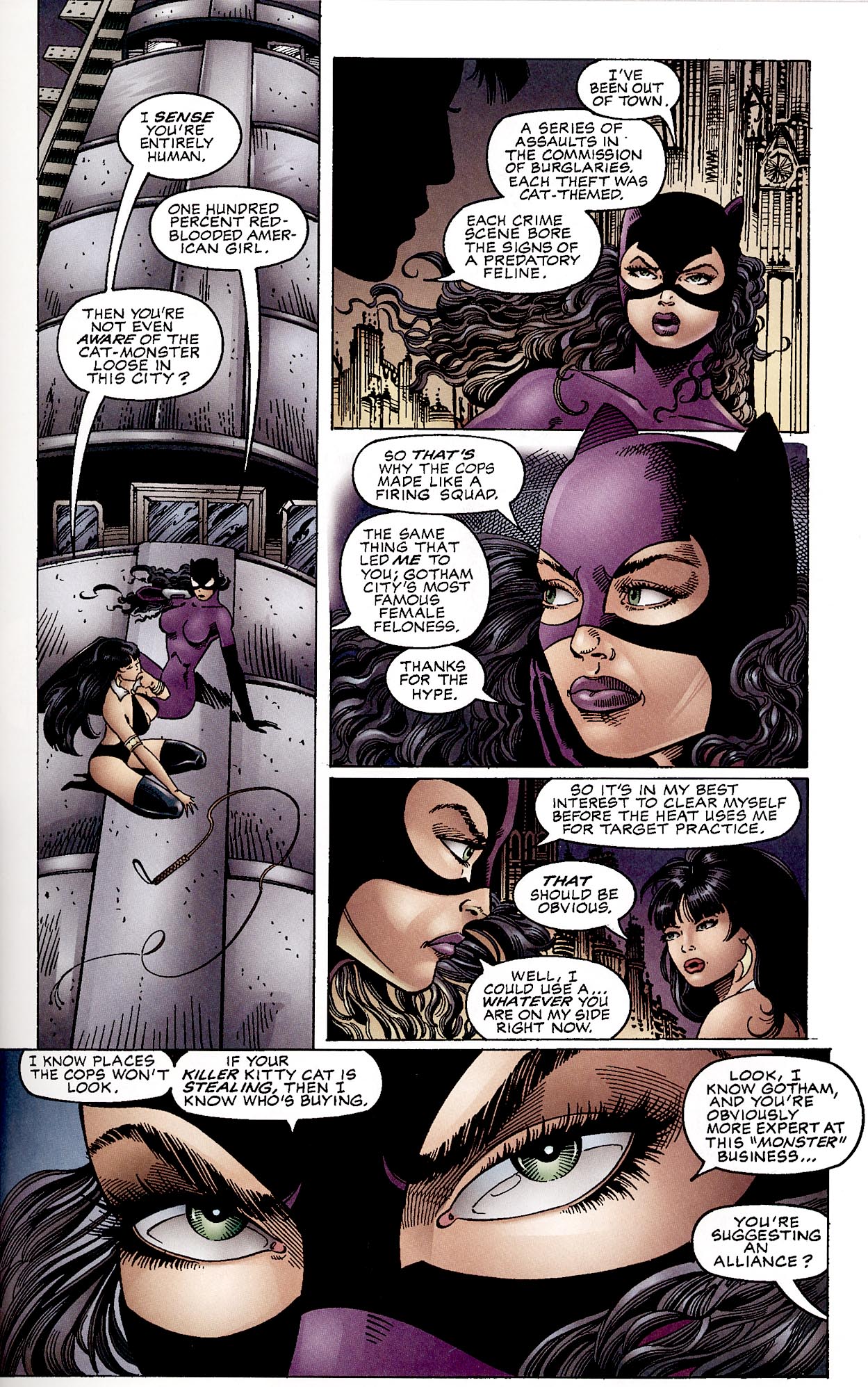 Read online Catwoman/Vampirella: The Furies comic -  Issue # Full - 19
