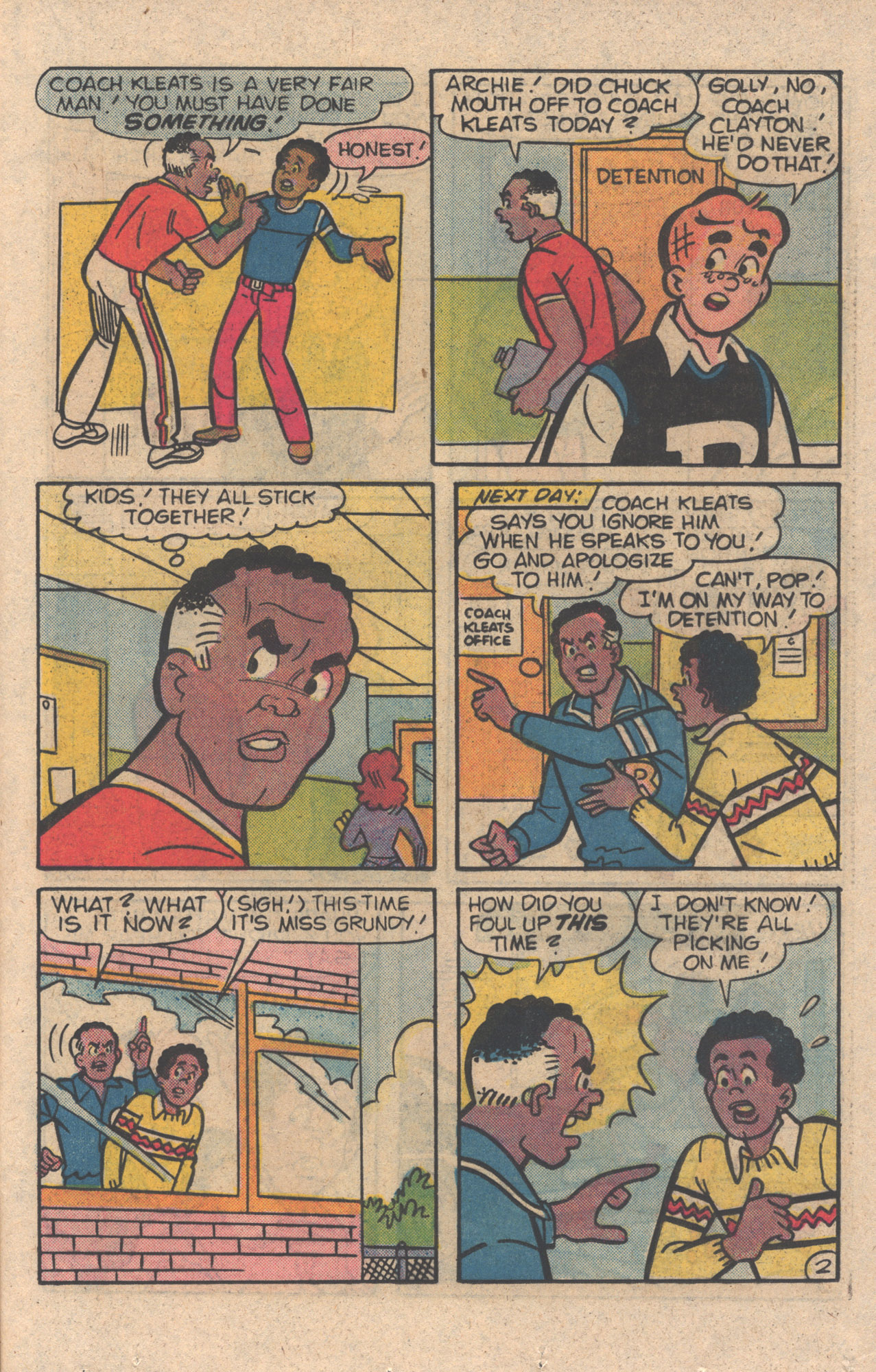 Read online Archie at Riverdale High (1972) comic -  Issue #84 - 21