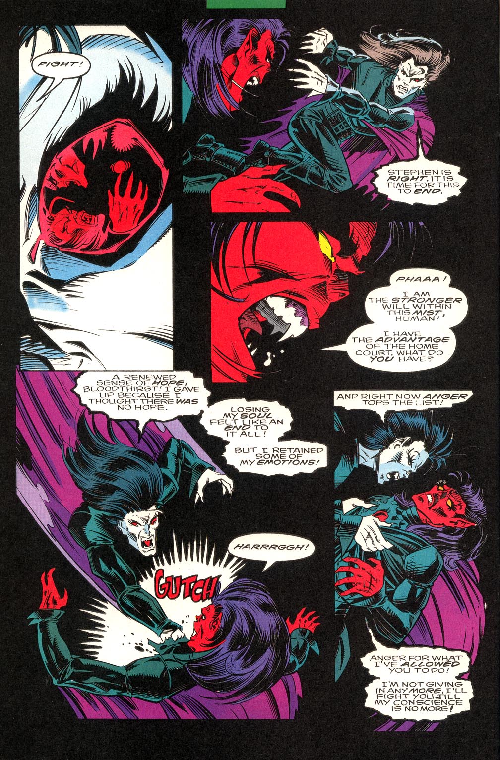 Read online Morbius: The Living Vampire (1992) comic -  Issue #16 - 19