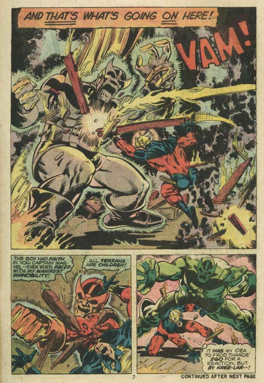 Read online Captain Marvel (1968) comic -  Issue #33 - 6