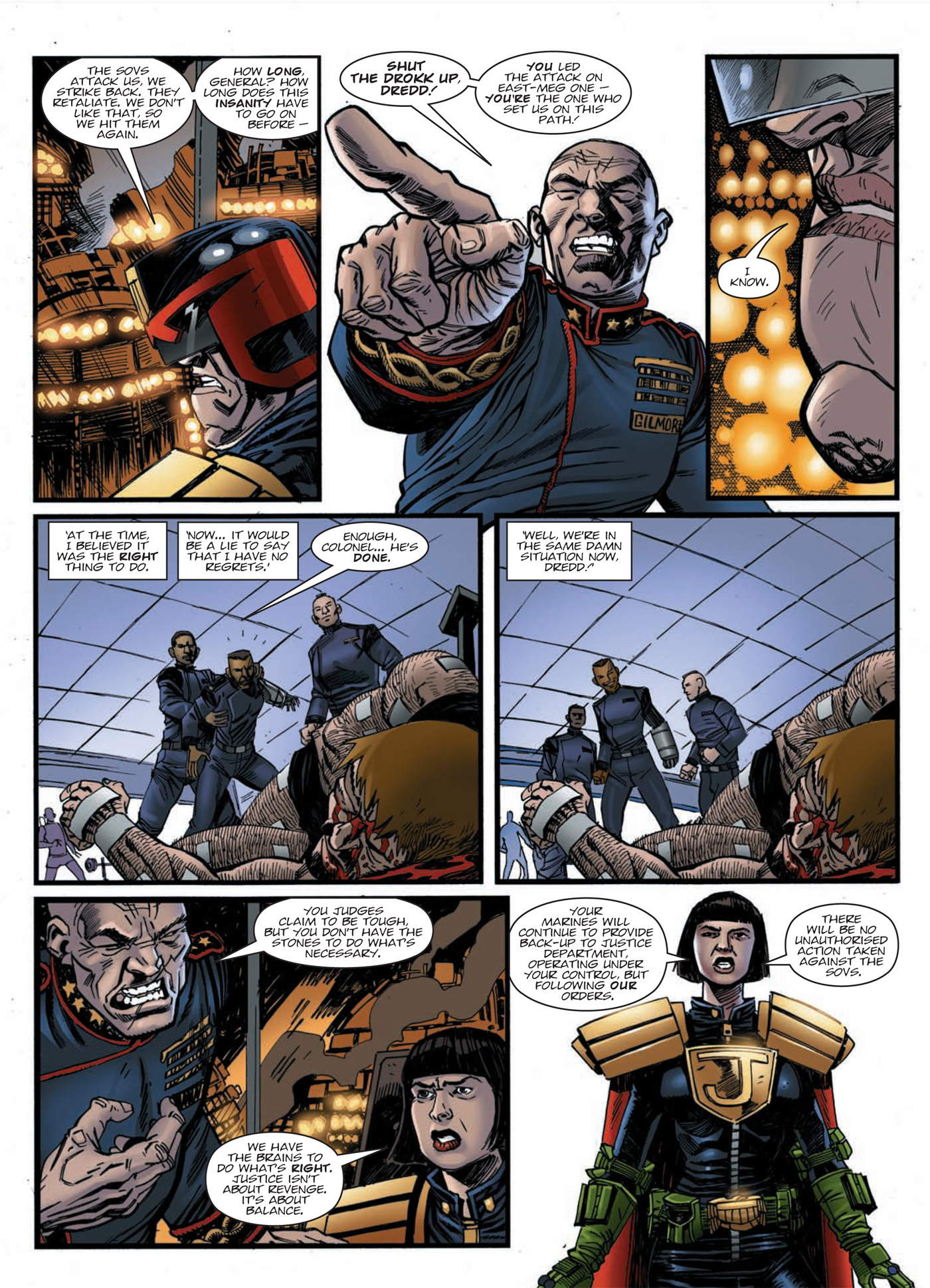 Read online Judge Dredd: Day of Chaos: Fallout comic -  Issue # TPB (Part 1) - 60