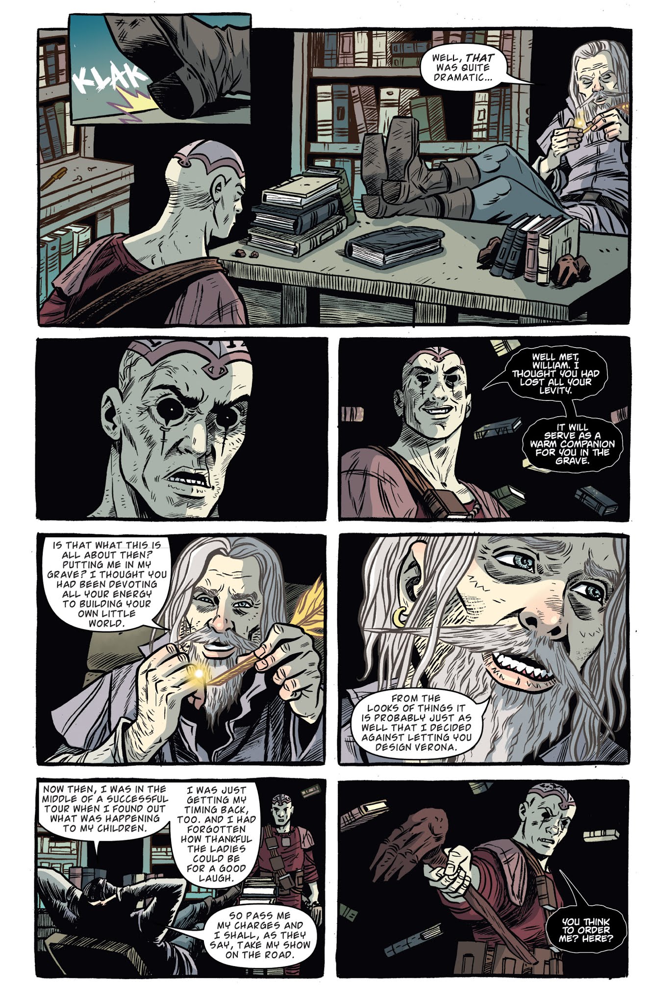 Read online Kill Shakespeare: The Tide of Blood comic -  Issue # TPB - 93