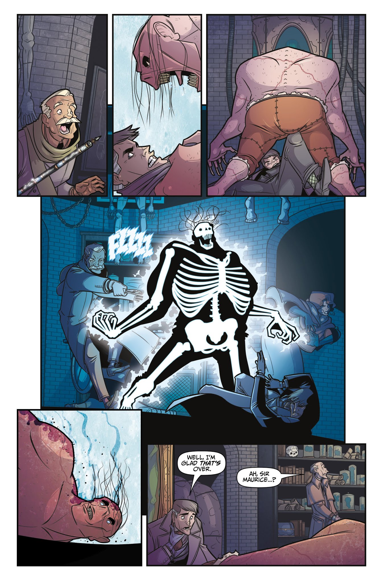 Read online Newbury & Hobbes: The Undying comic -  Issue #2 - 14