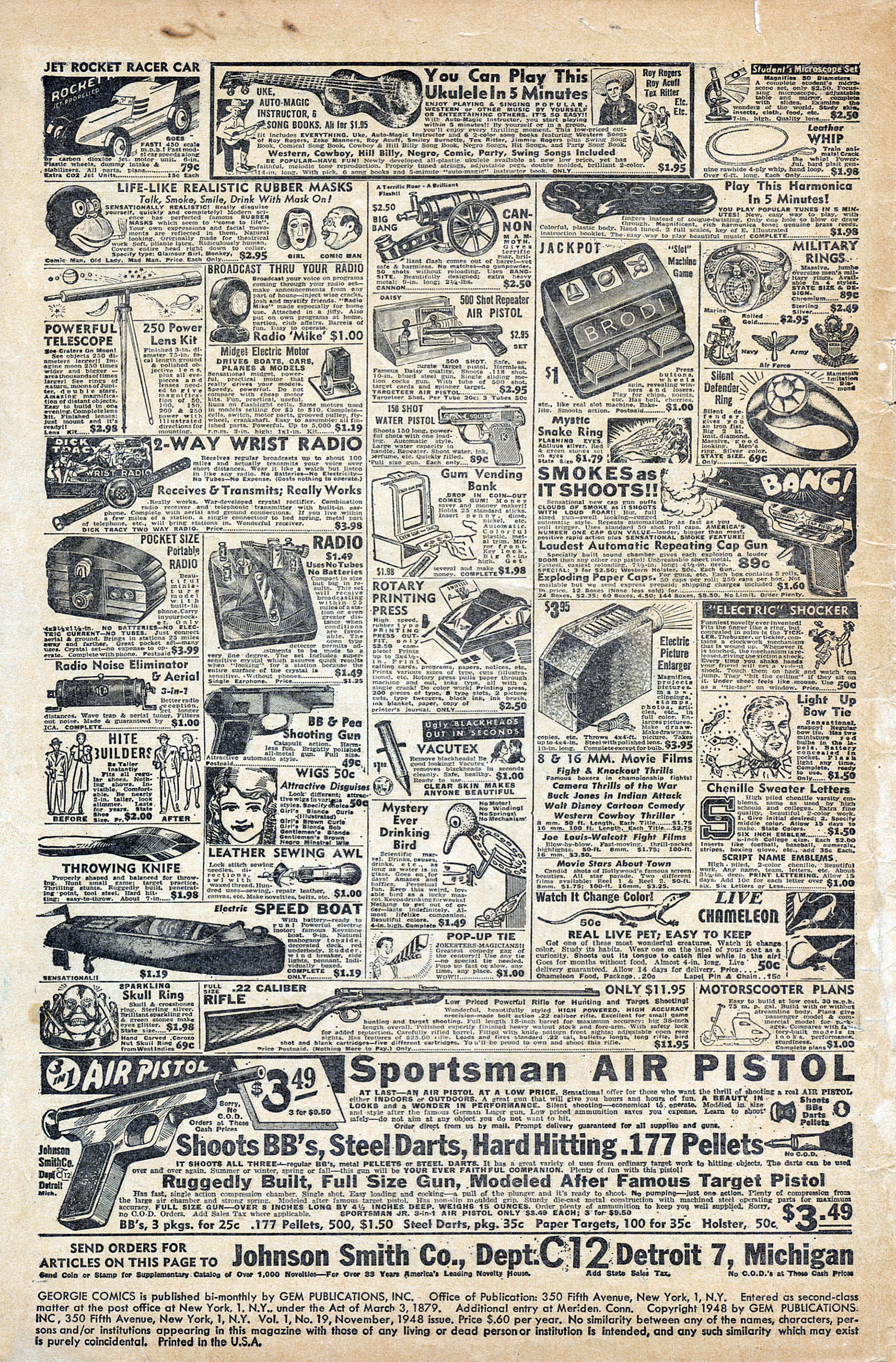 Read online Georgie Comics (1945) comic -  Issue #19 - 2