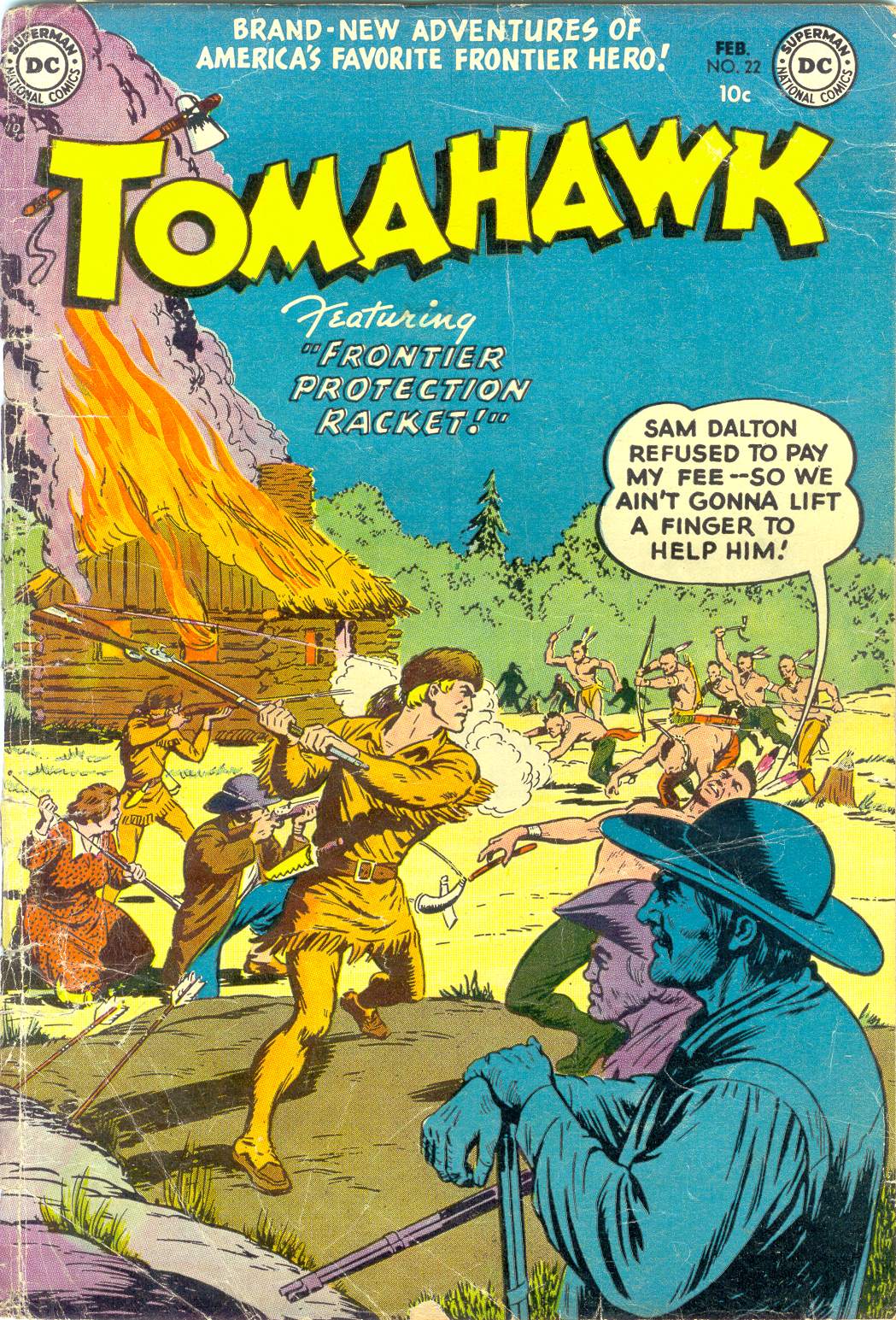 Read online Tomahawk comic -  Issue #22 - 1