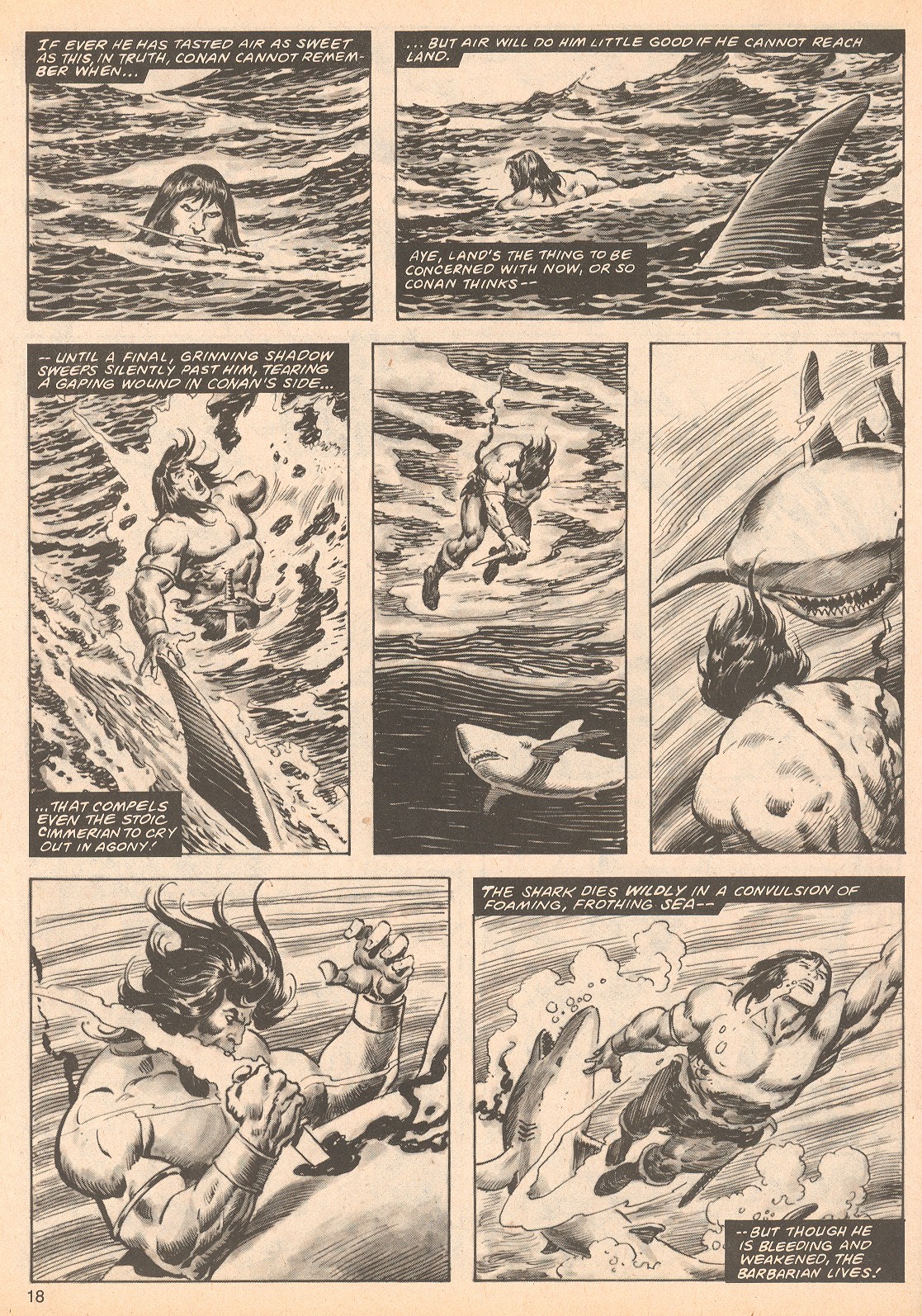 Read online The Savage Sword Of Conan comic -  Issue #62 - 18