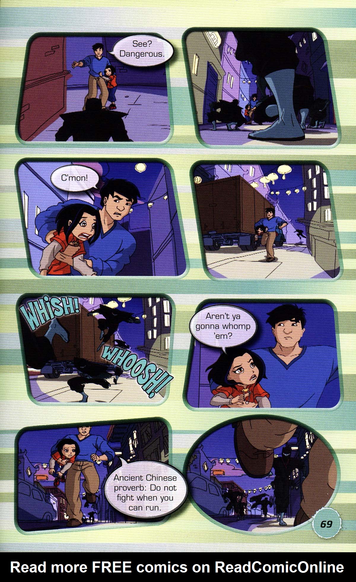 Read online Jackie Chan Adventures comic -  Issue # TPB 1 - 70