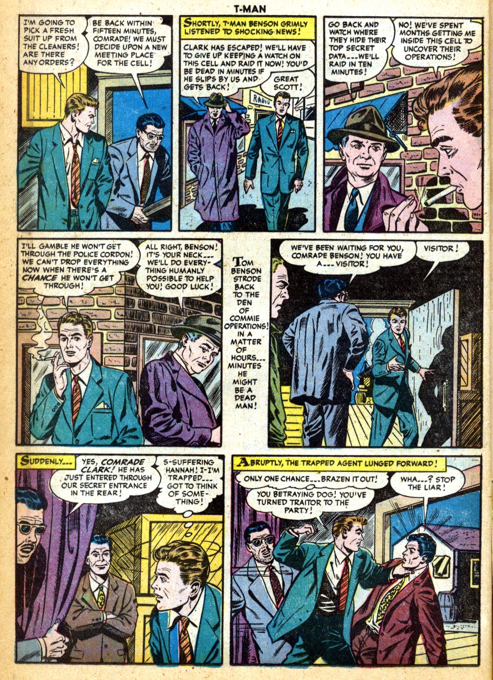 Read online T-Man: World Wide Trouble Shooter comic -  Issue #23 - 16