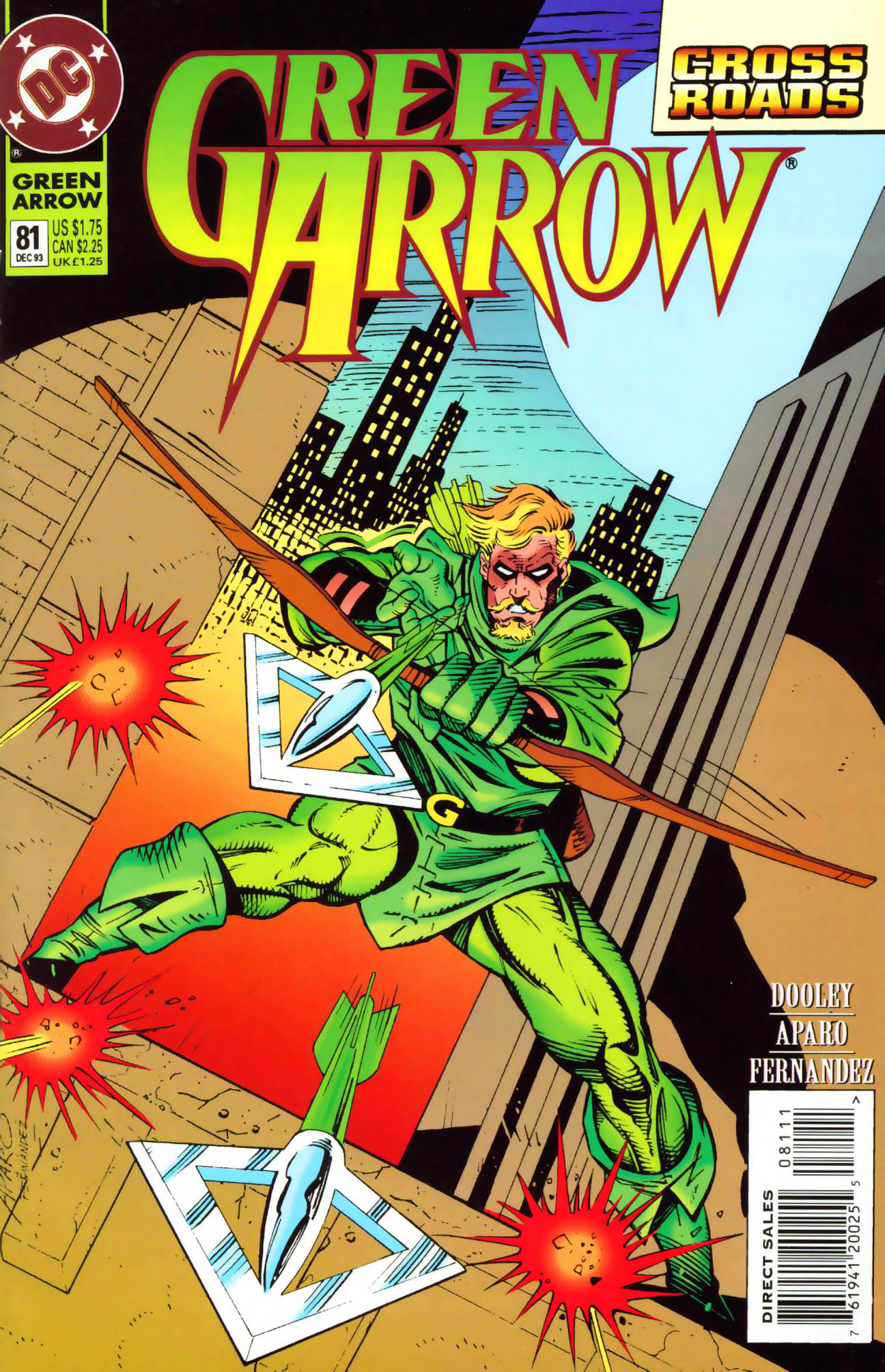 Read online Green Arrow (1988) comic -  Issue #81 - 1