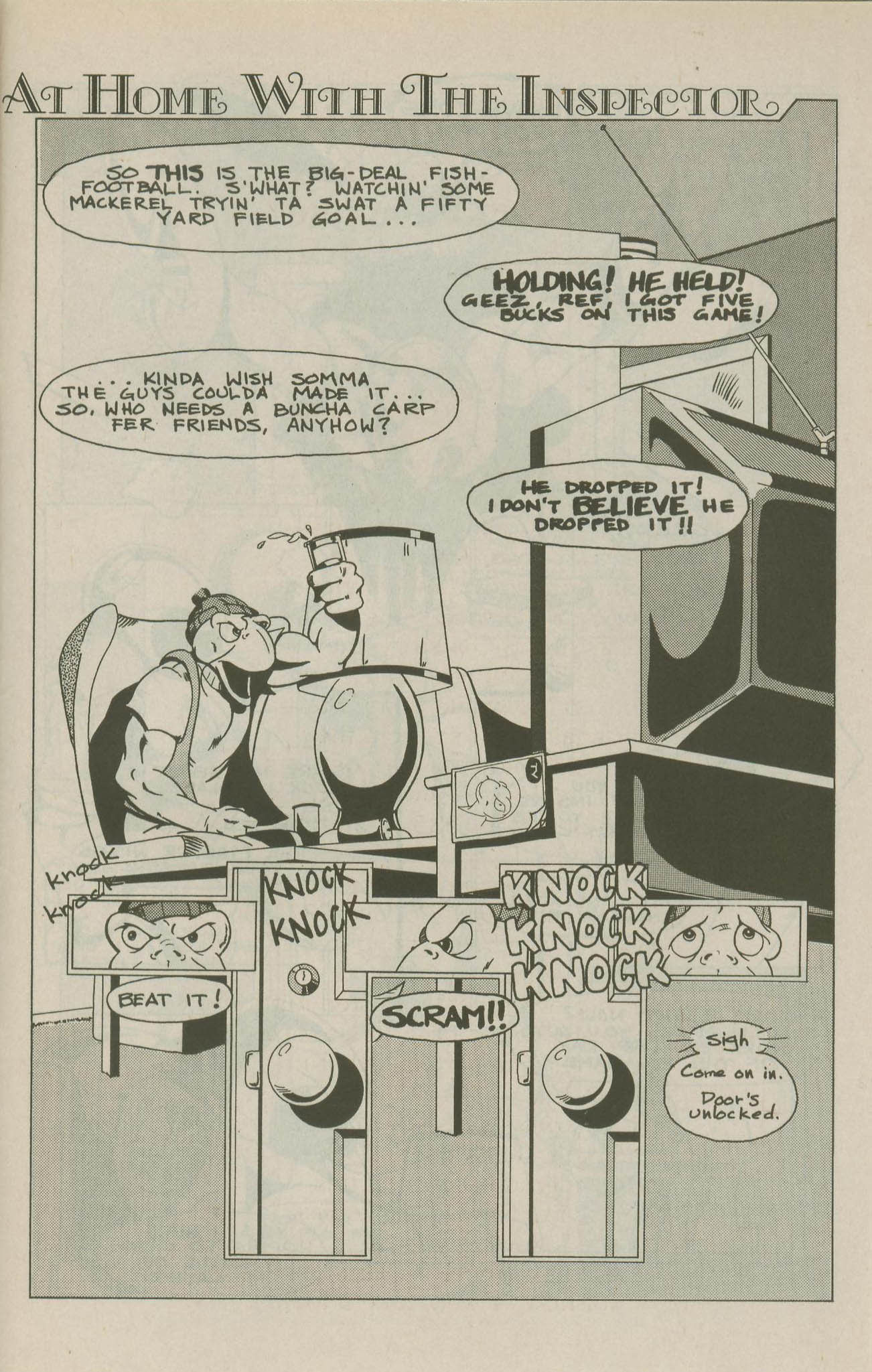 Read online The Fish Police comic -  Issue #23 - 28