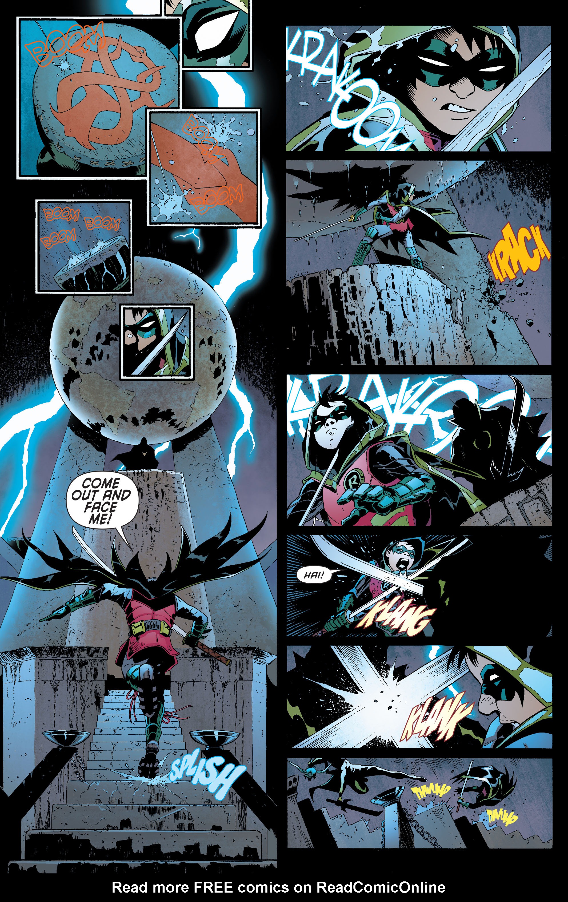 Read online Robin: Son of Batman comic -  Issue #5 - 9
