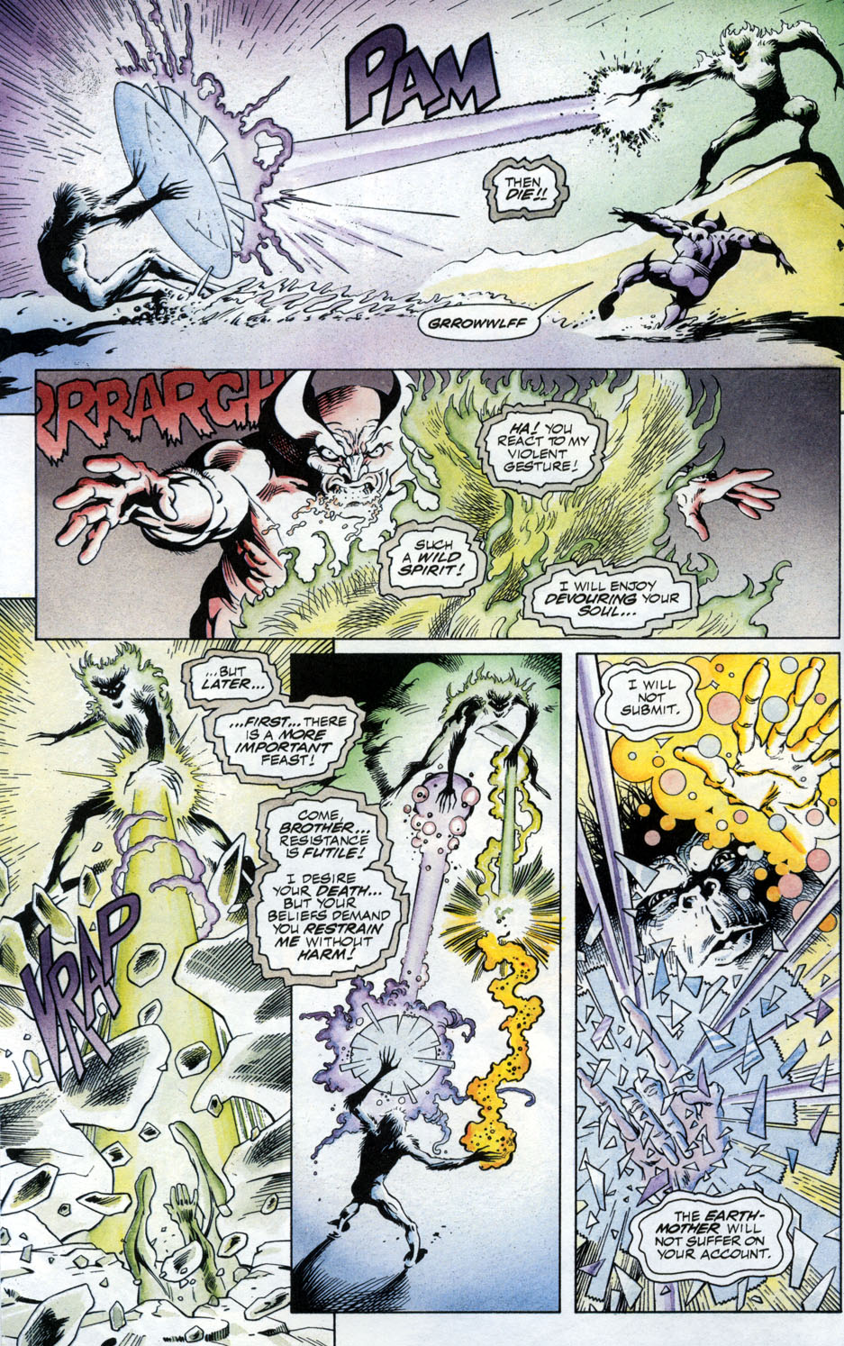 Read online Marvel Graphic Novel comic -  Issue #65 - Wolverine - Bloodlust - 36