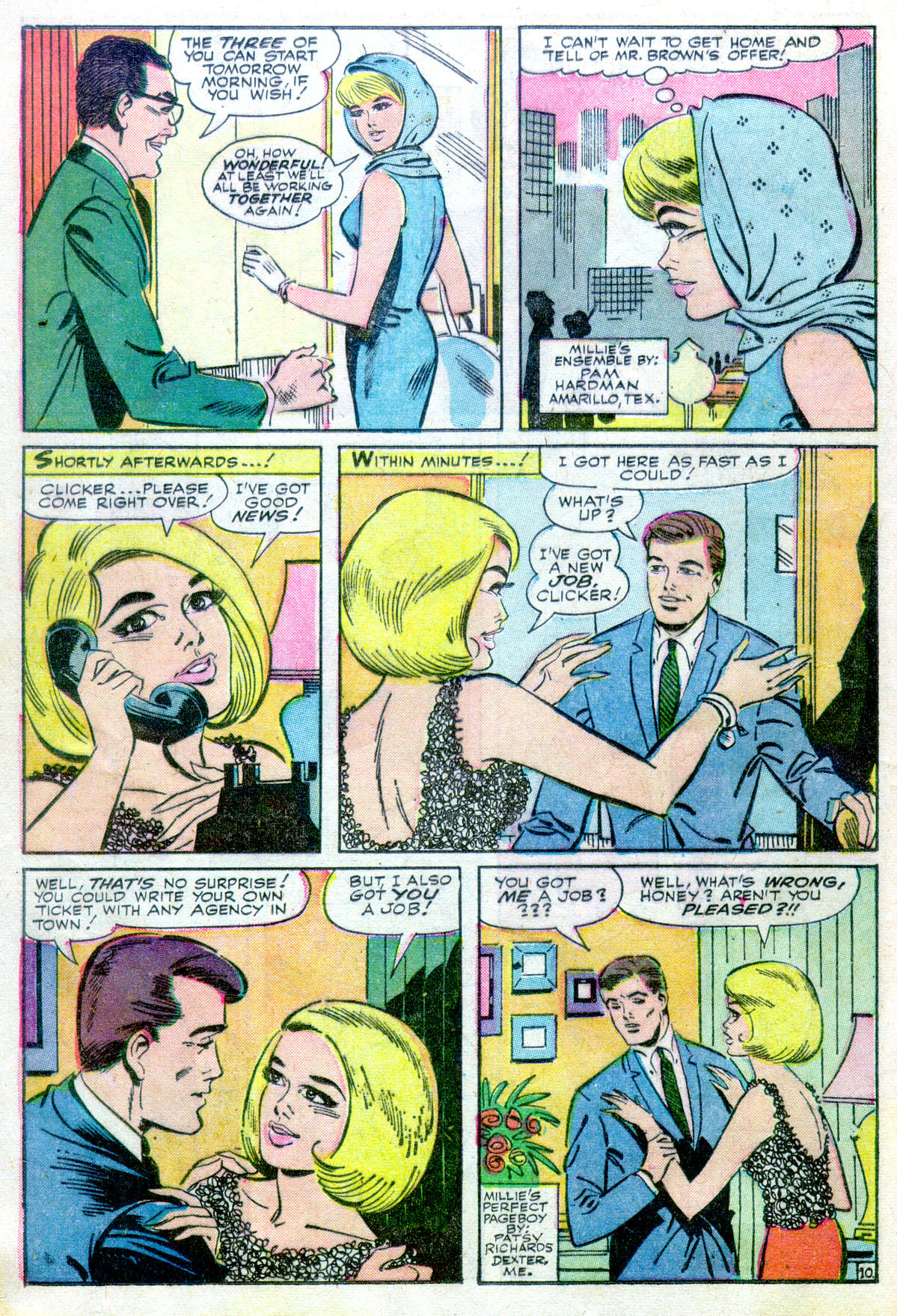 Read online Millie the Model comic -  Issue #132 - 16