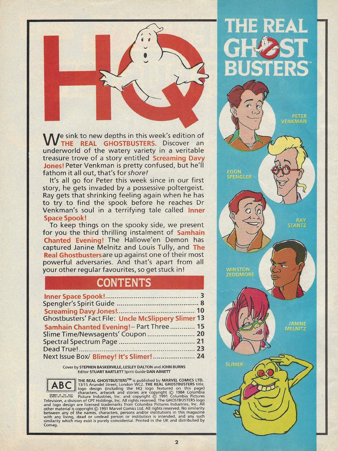 Read online The Real Ghostbusters comic -  Issue #148 - 16