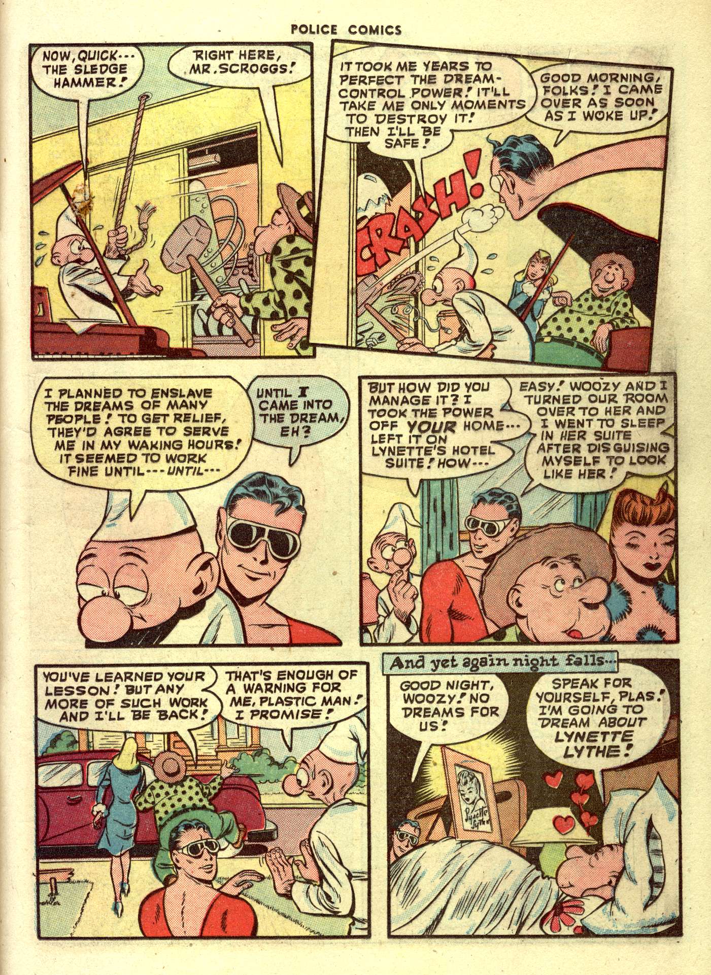 Read online Police Comics comic -  Issue #78 - 17