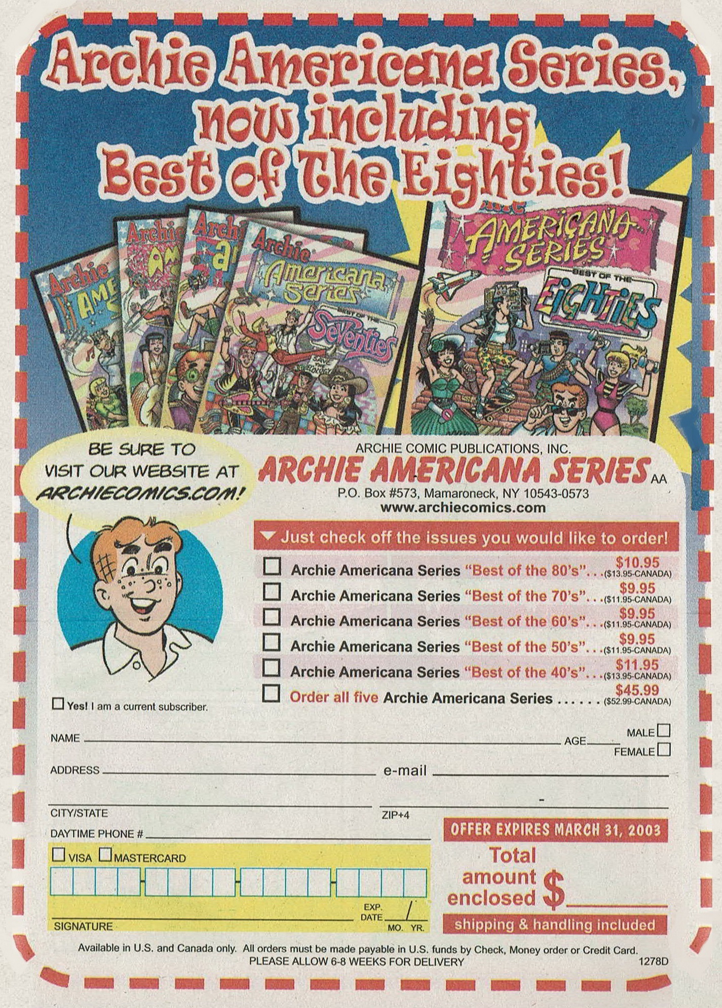 Read online Archie's Pals 'n' Gals Double Digest Magazine comic -  Issue #72 - 80