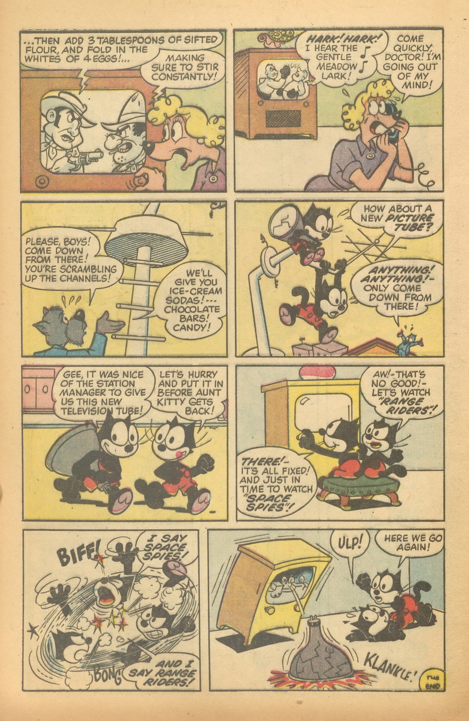 Read online Felix the Cat (1955) comic -  Issue #67 - 32