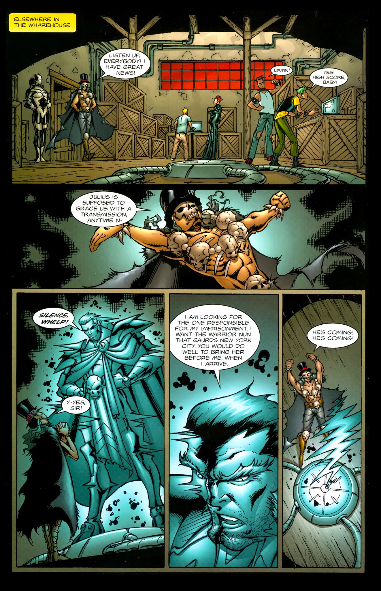 Read online Warrior Nun Areala (1999) comic -  Issue #14 - 19