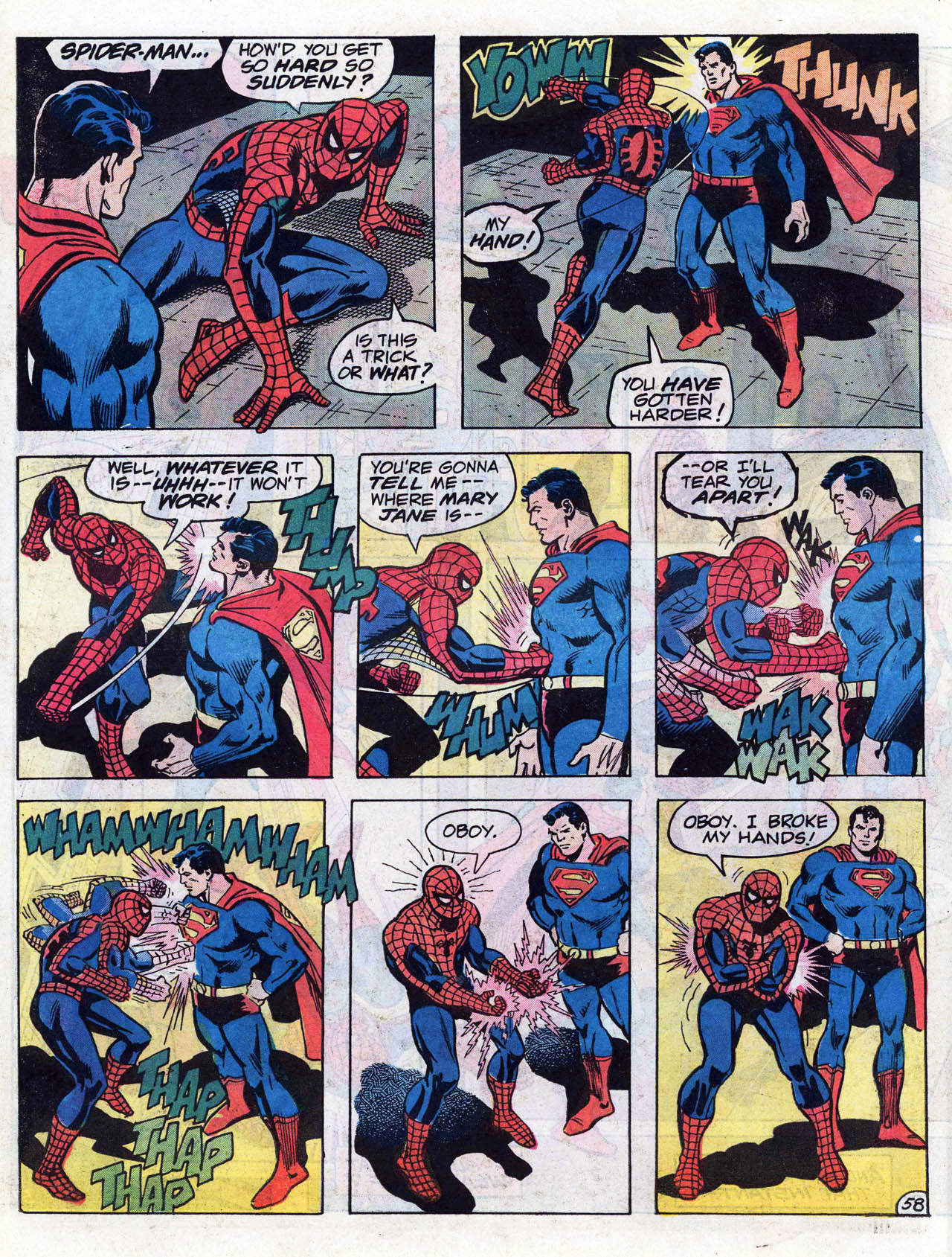 Read online Superman vs. The Amazing Spider-Man (1976) comic -  Issue # Full - 57