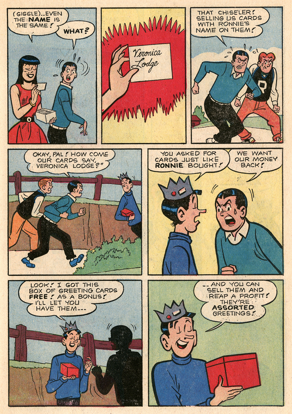 Read online Archie's Pal Jughead comic -  Issue #83 - 19
