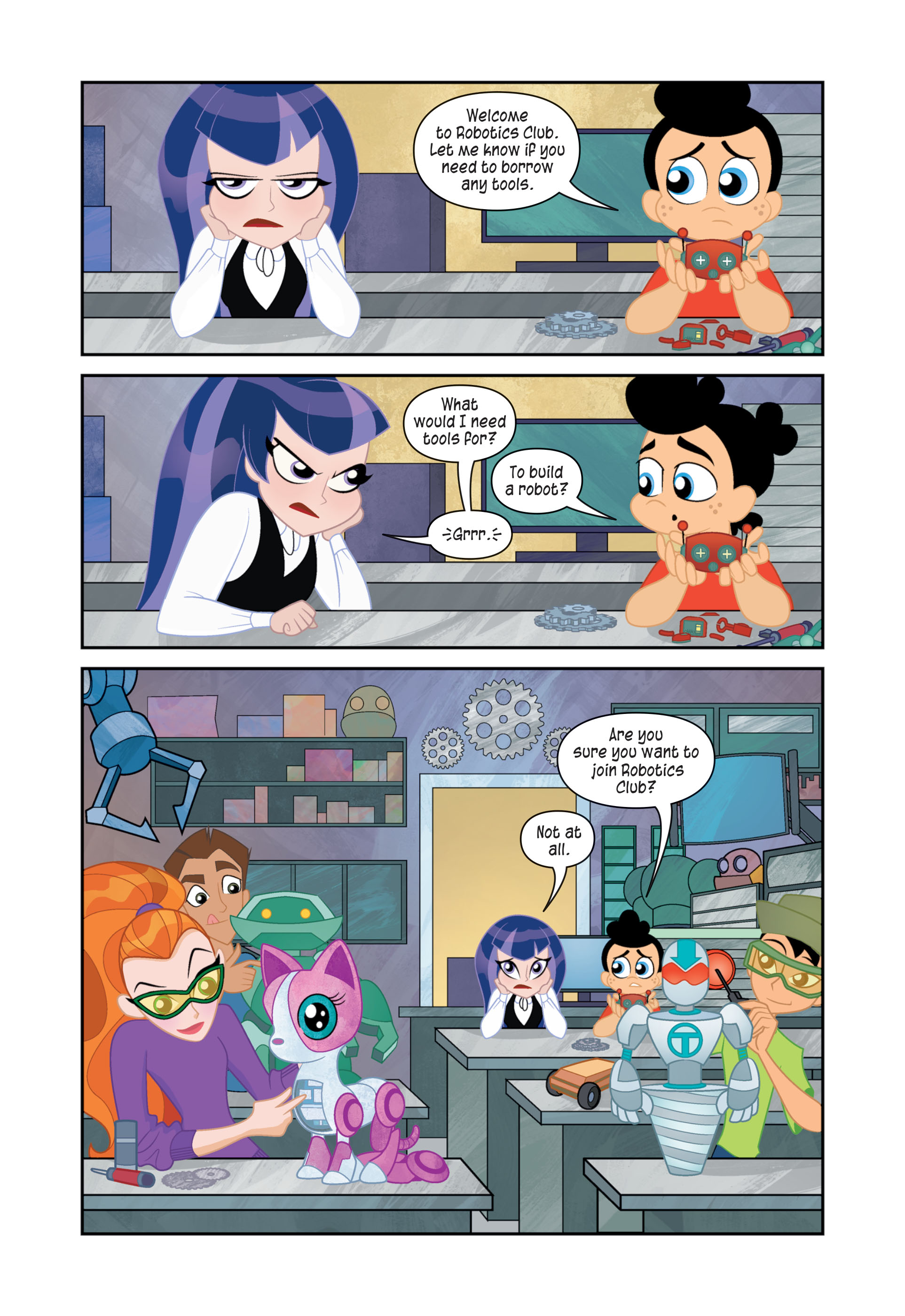 Read online DC Super Hero Girls: At Metropolis High comic -  Issue # TPB - 60