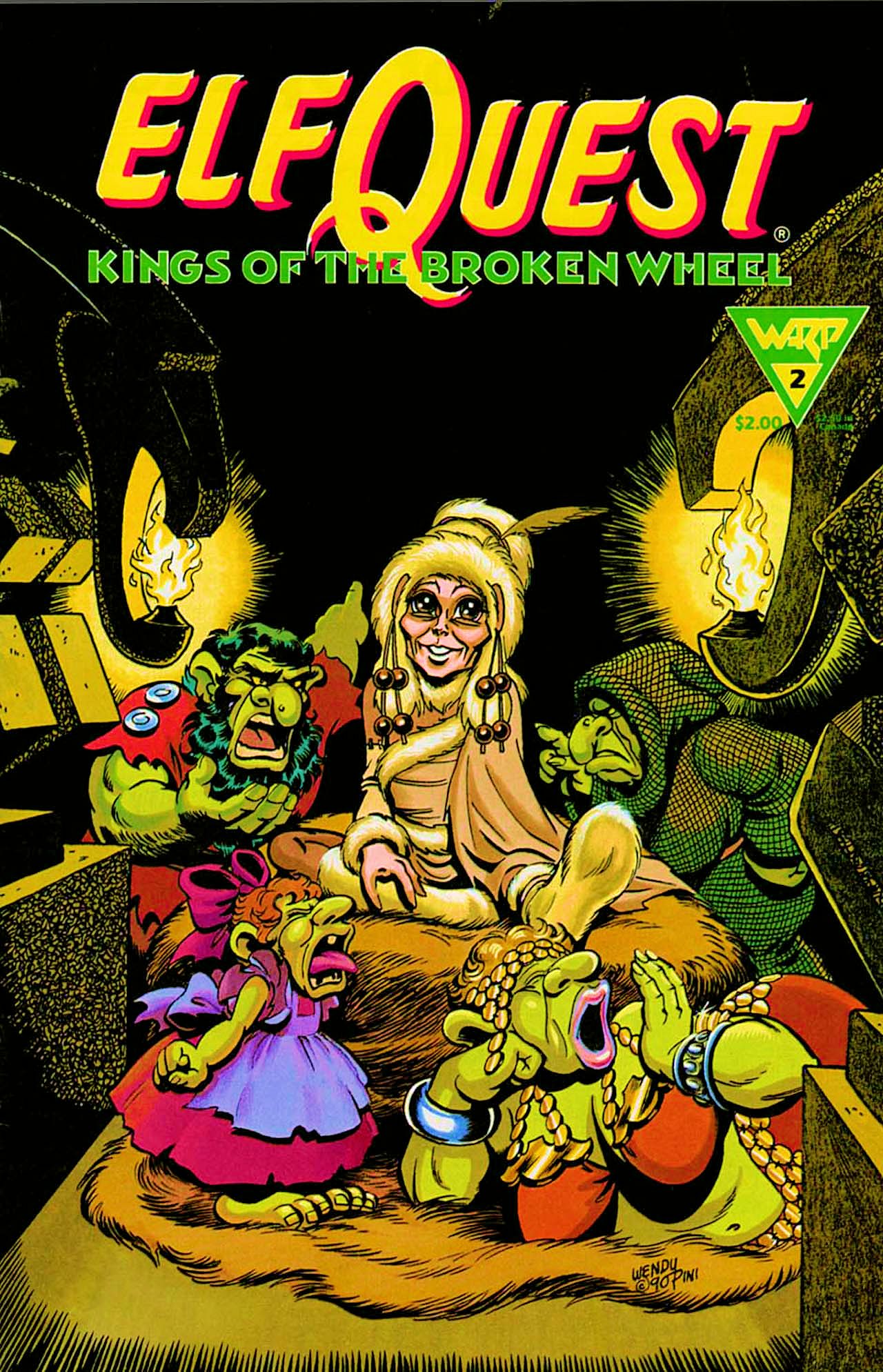 Read online ElfQuest: Kings of the Broken Wheel comic -  Issue #2 - 1