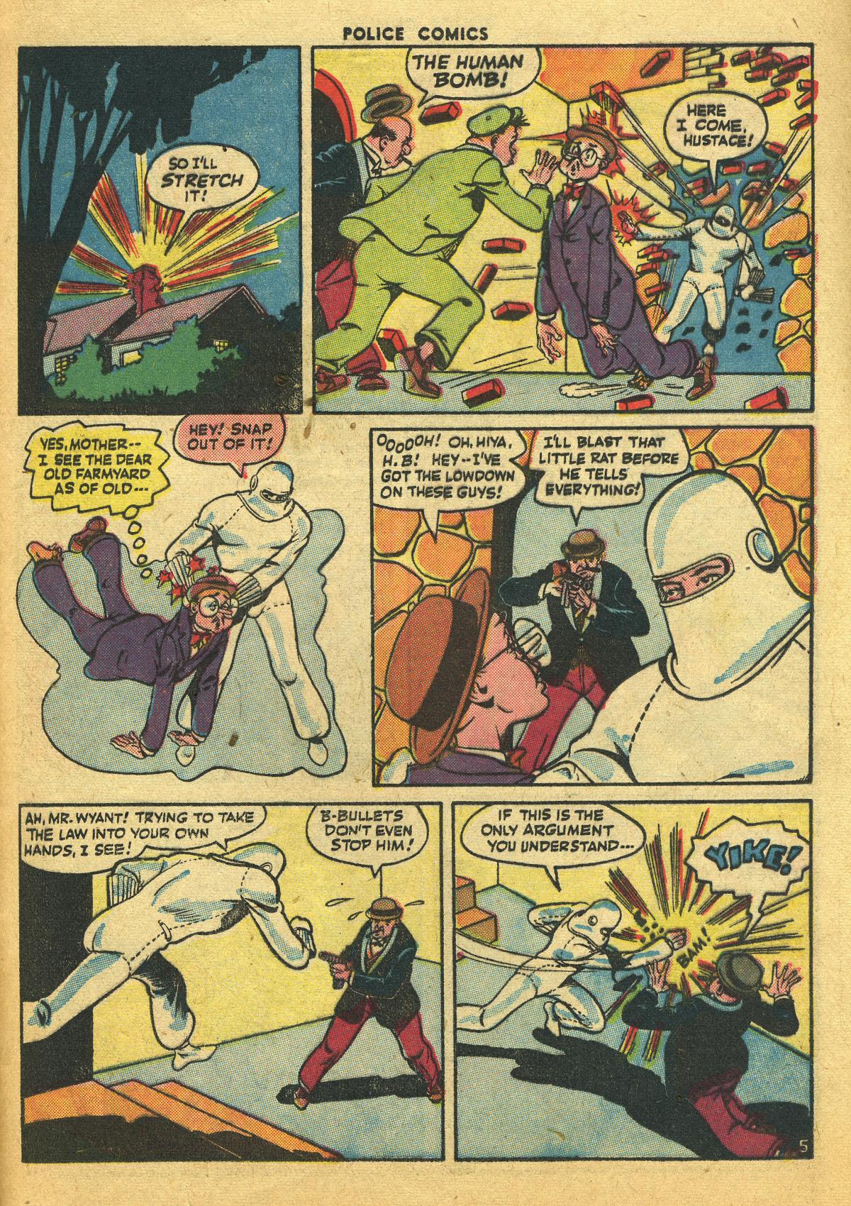 Read online Police Comics comic -  Issue #48 - 41